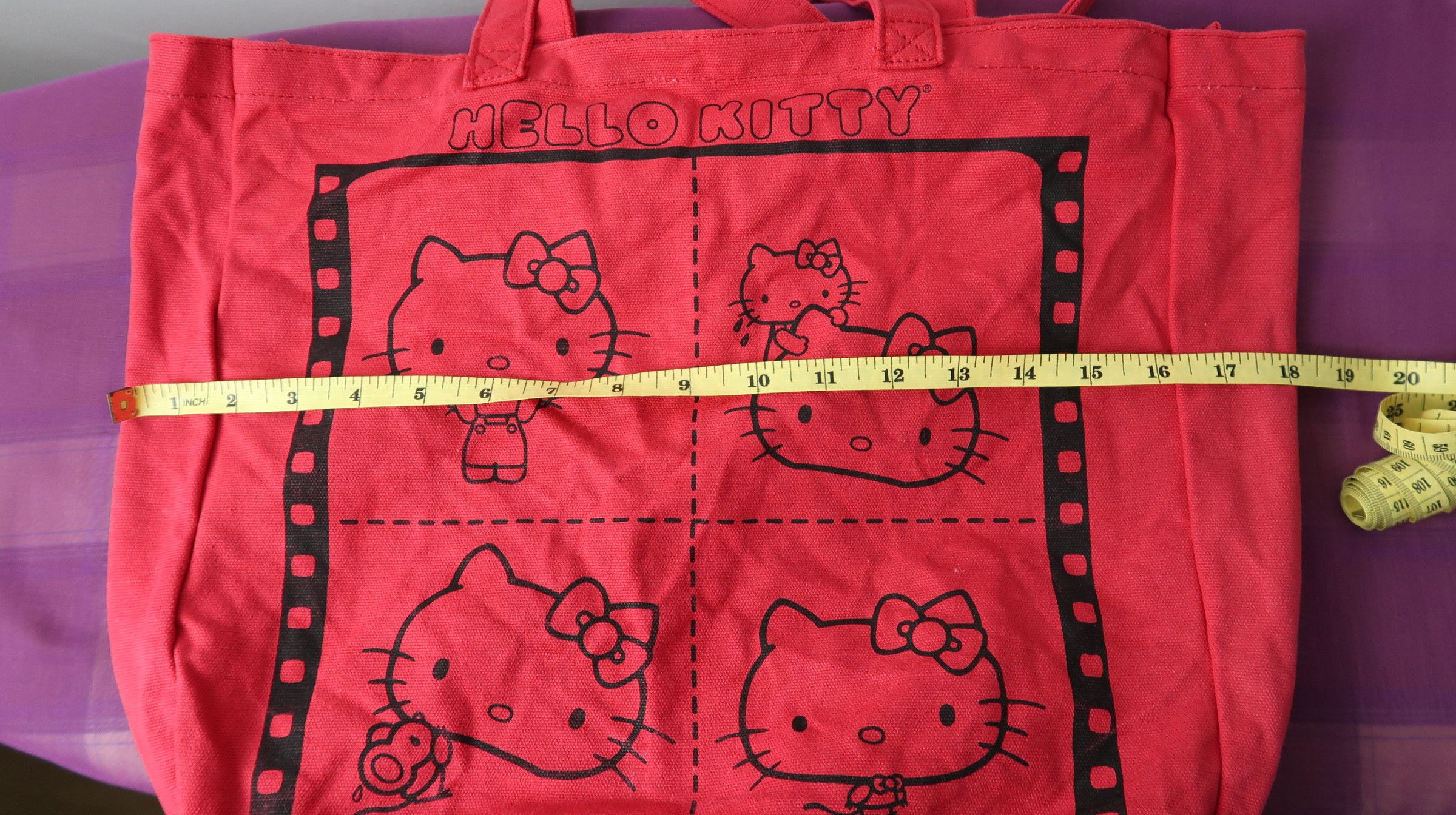 Cartoon Network Hello Kitty Tote Bag Size ONE SIZE - 15 Thumbnail