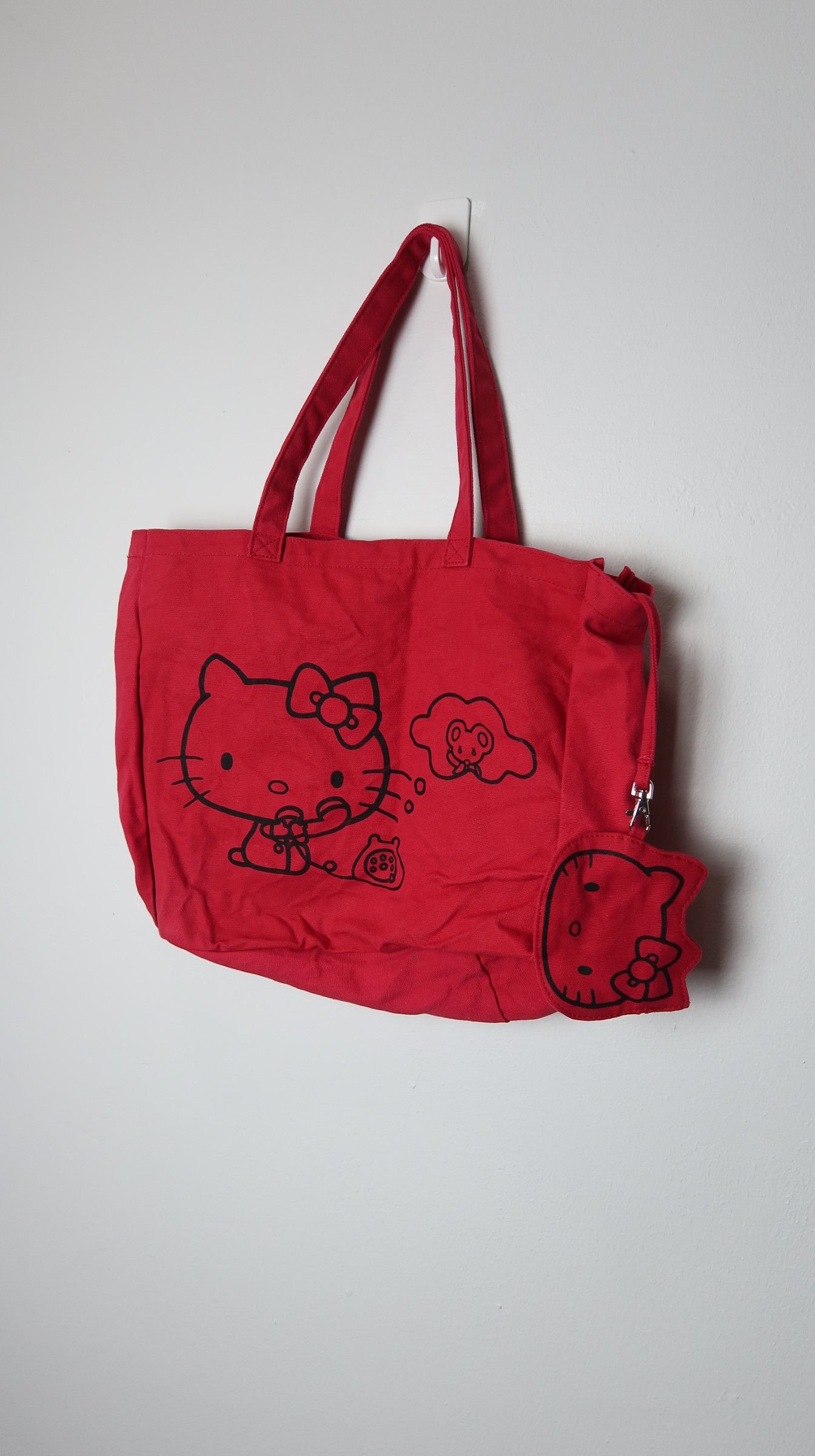 Cartoon Network Hello Kitty Tote Bag Size ONE SIZE - 4 Thumbnail