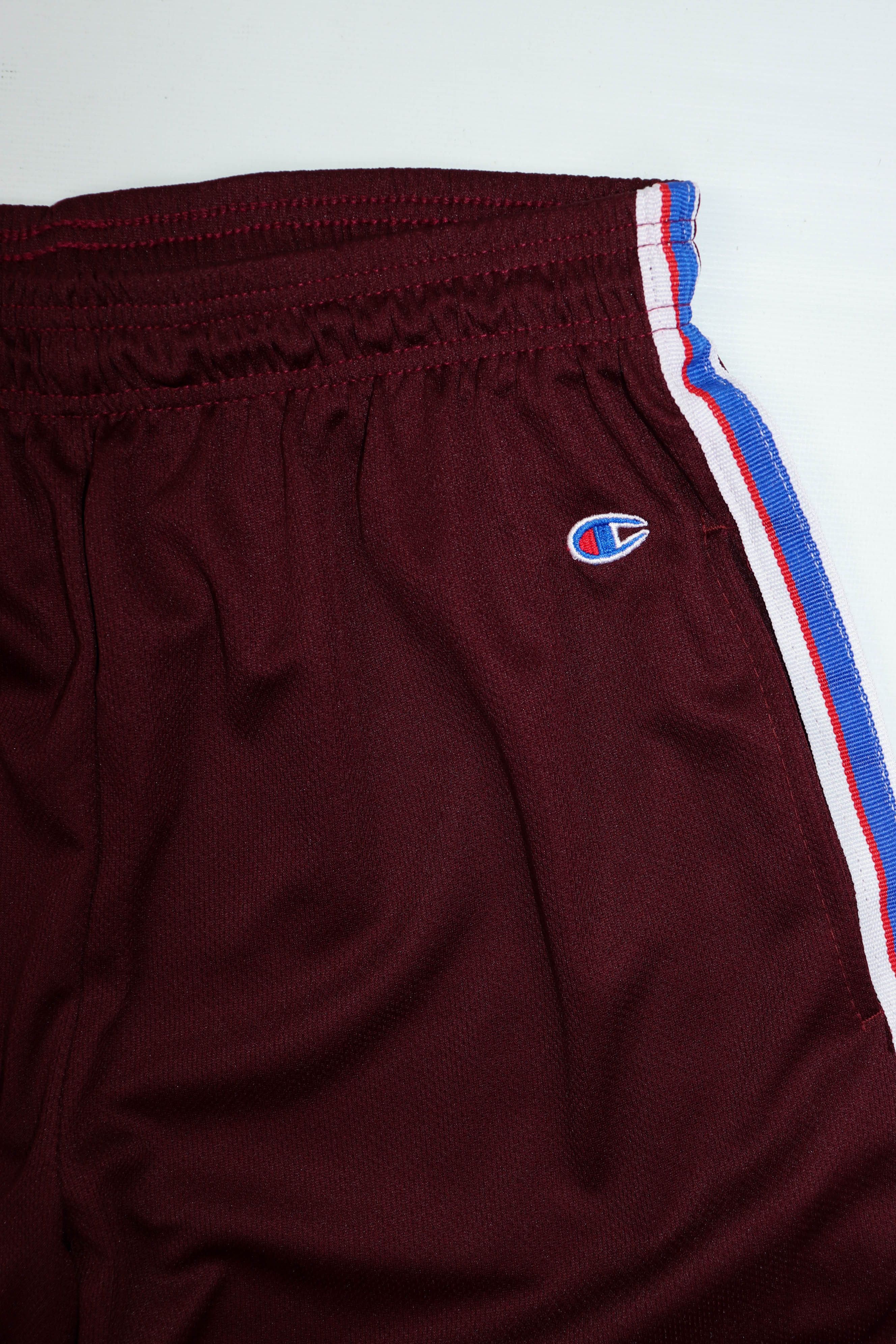 Champion Vintage Champion Performance Wine Burgundy Poly Mesh Shorts Size US 33 - 7 Thumbnail