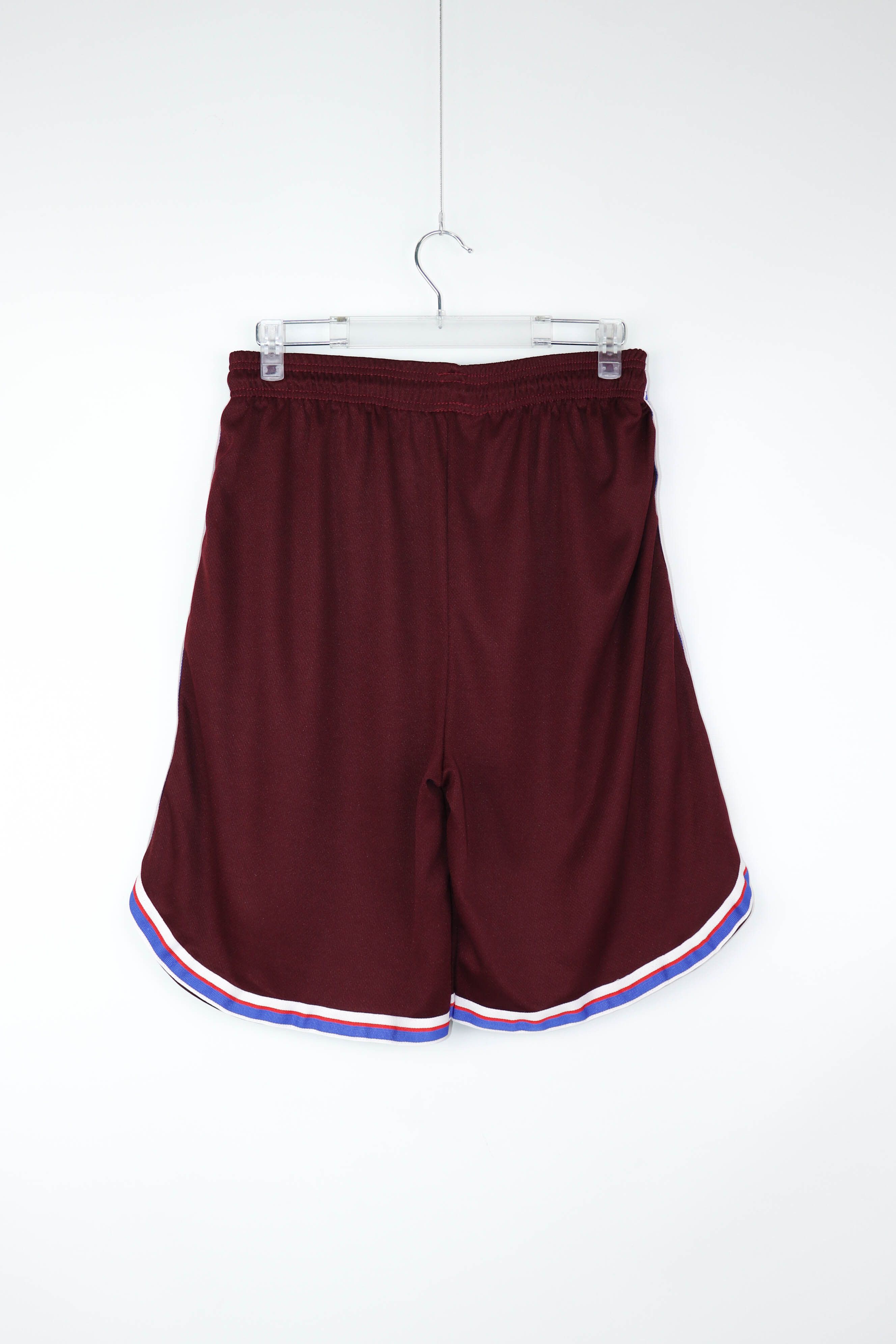 Champion Vintage Champion Performance Wine Burgundy Poly Mesh Shorts Size US 33 - 2 Thumbnail