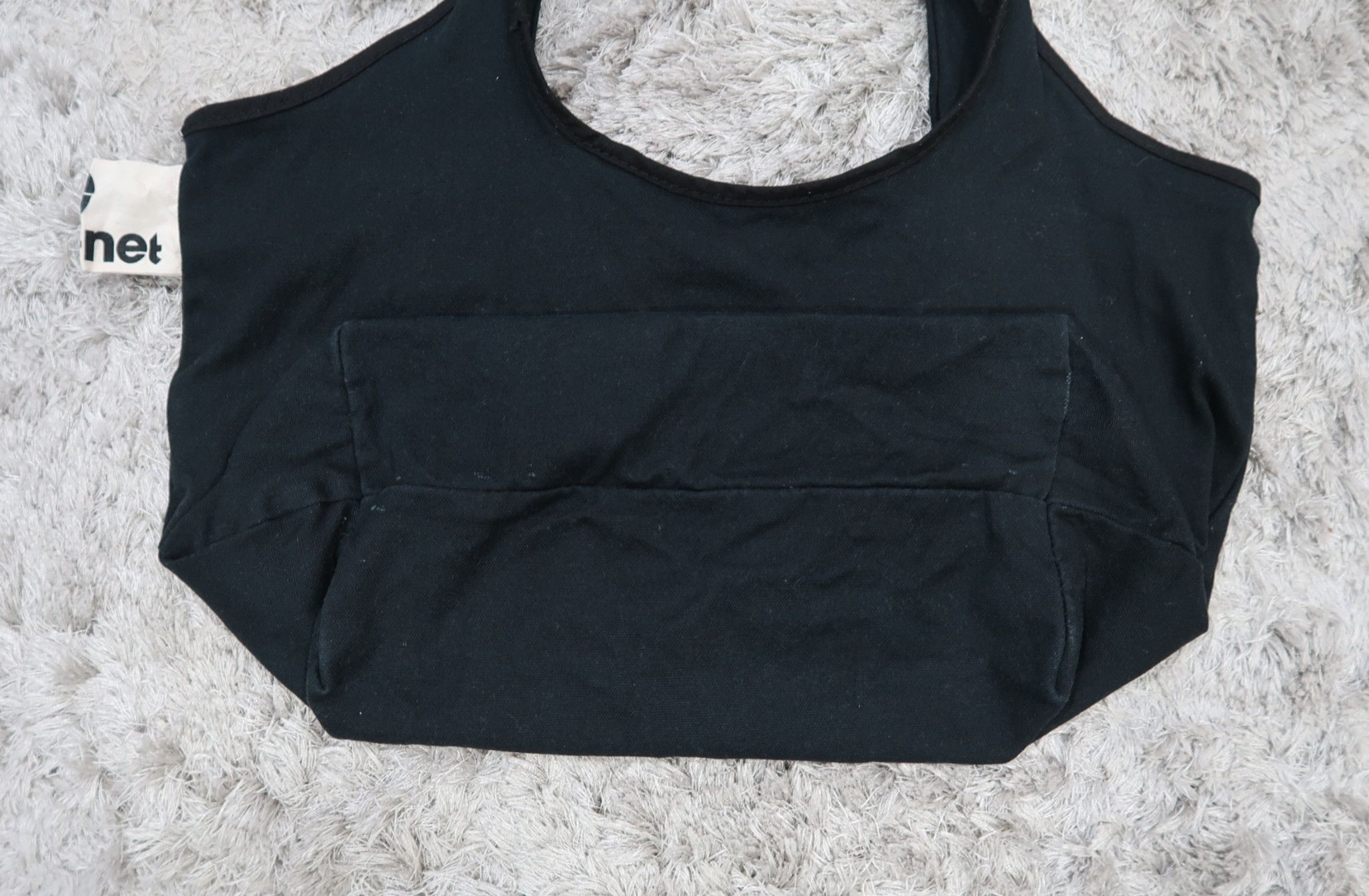 Ne-Net Ne-net Issey Miyake Black Tote Bag Size ONE SIZE - 8 Thumbnail