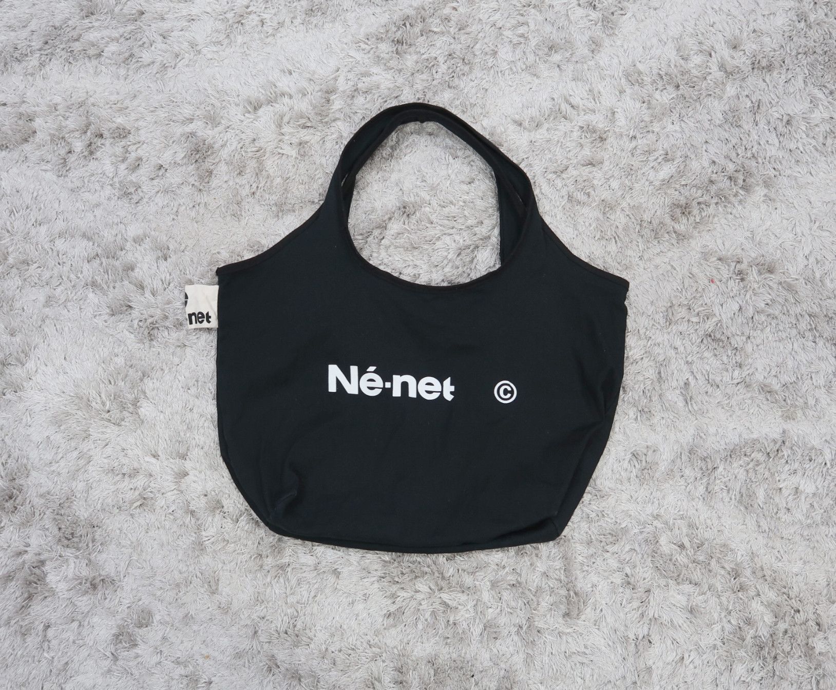 Ne-Net Ne-net Issey Miyake Black Tote Bag Size ONE SIZE - 5 Thumbnail