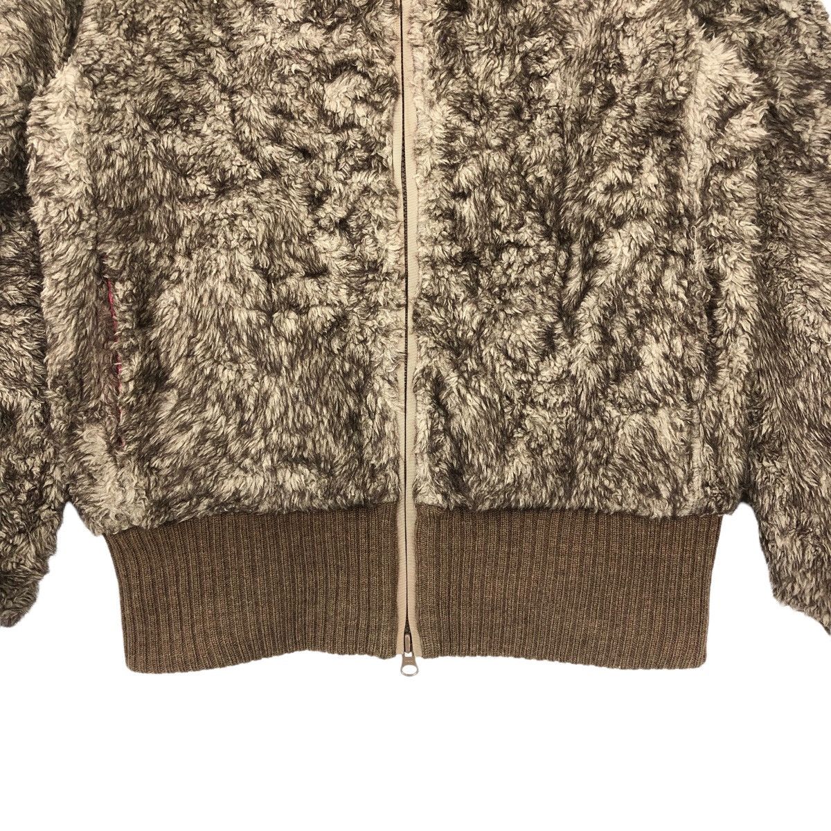 Issey Miyake Vtg TSUMORI CHISATO Sherpa Fleece Turtle Neck Jacket Size S / US 4 / IT 40 - 7 Thumbnail