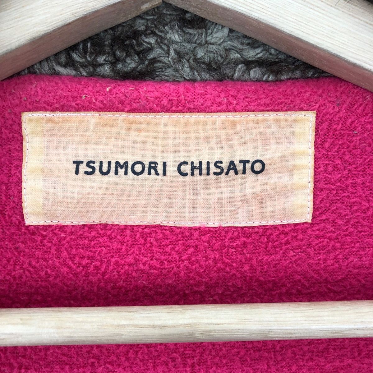 Issey Miyake Vtg TSUMORI CHISATO Sherpa Fleece Turtle Neck Jacket Size S / US 4 / IT 40 - 3 Thumbnail