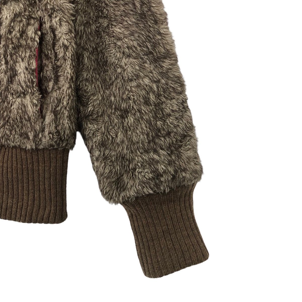 Issey Miyake Vtg TSUMORI CHISATO Sherpa Fleece Turtle Neck Jacket Size S / US 4 / IT 40 - 9 Thumbnail