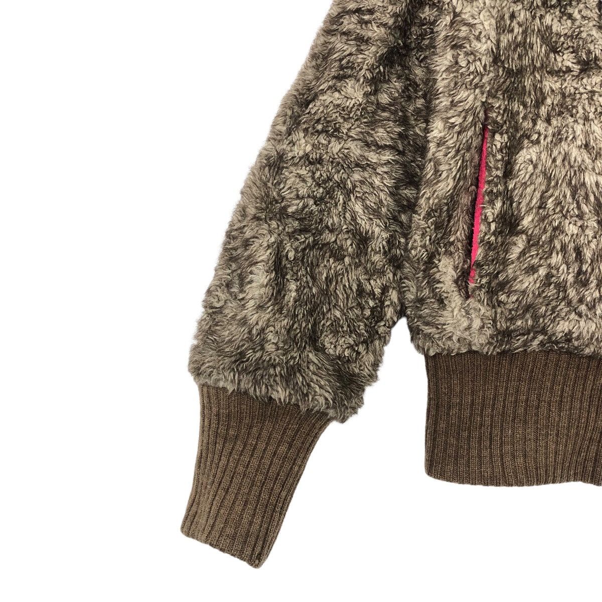 Issey Miyake Vtg TSUMORI CHISATO Sherpa Fleece Turtle Neck Jacket Size S / US 4 / IT 40 - 8 Thumbnail