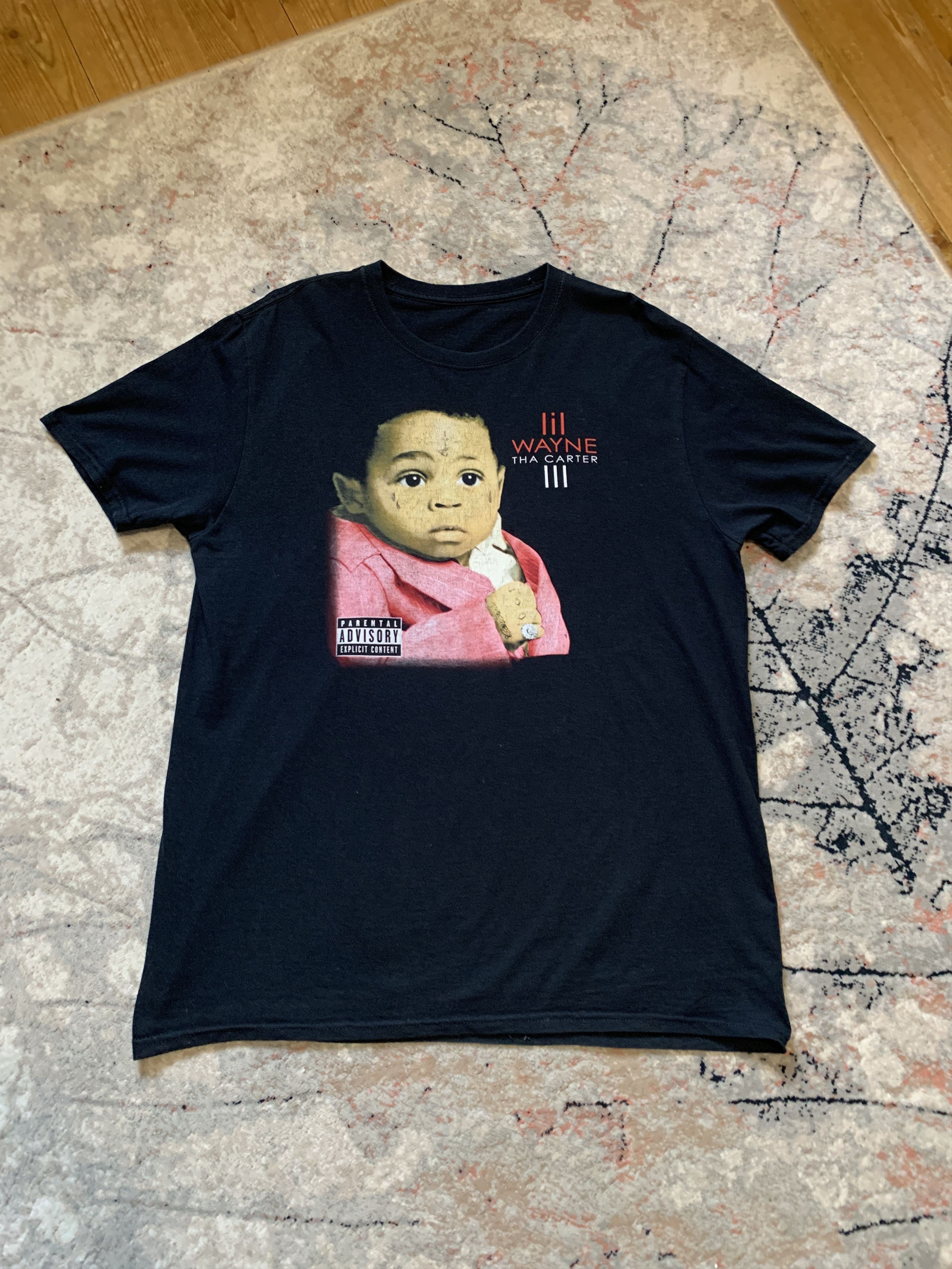 Band Tees × Lil Wayne × Rap Tees Lil Wayne Tha Carter III Vintage Tee Size US L / EU 52-54 / 3 - 2 Thumbnail