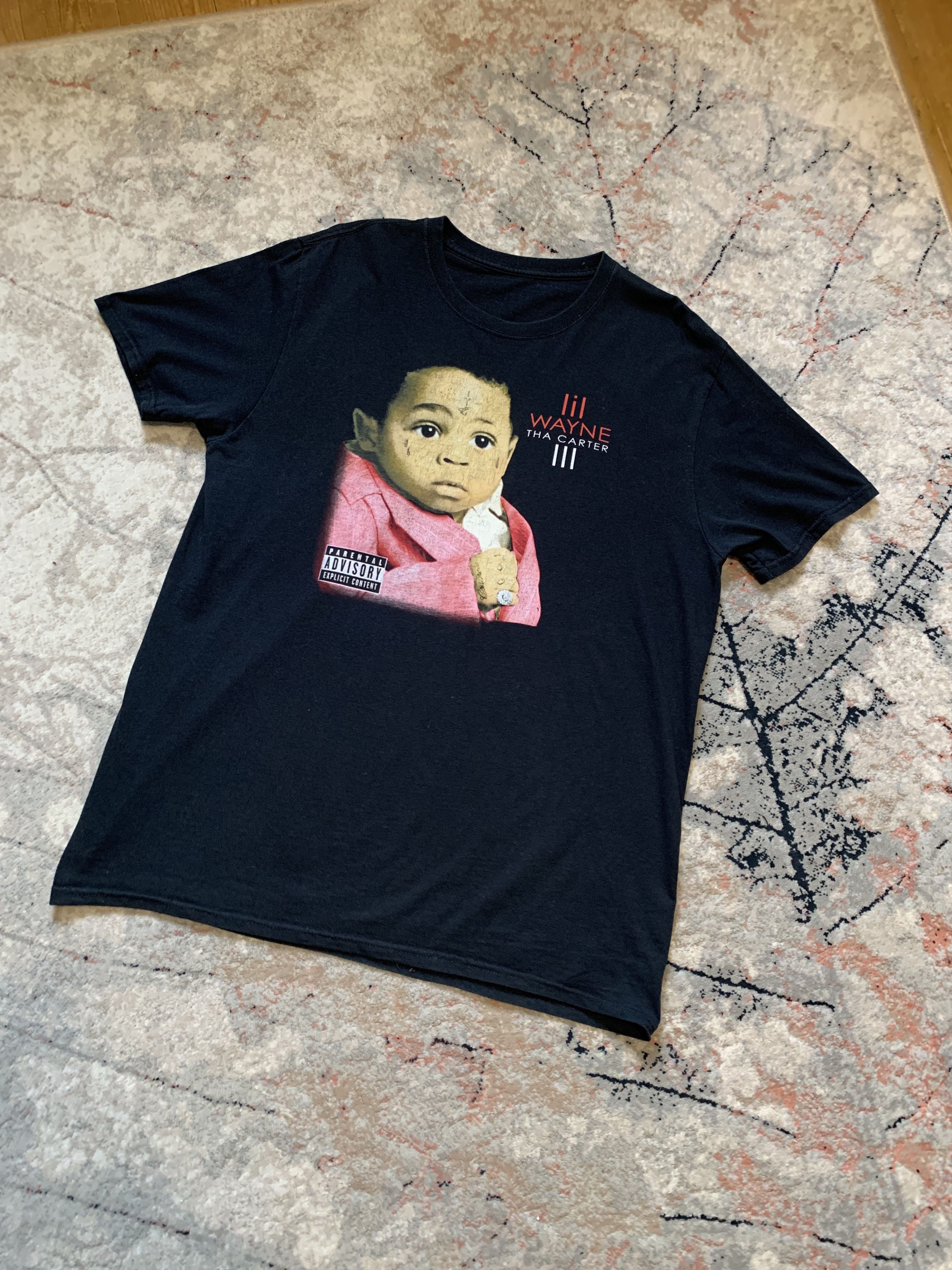 Band Tees × Lil Wayne × Rap Tees Lil Wayne Tha Carter III Vintage Tee Size US L / EU 52-54 / 3 - 1 Thumbnail