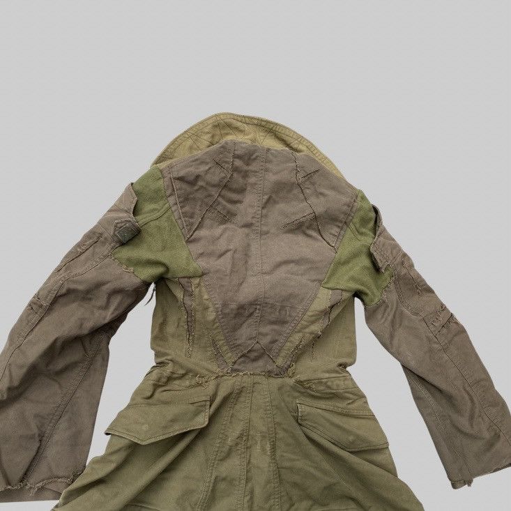 Comme des Garcons Fall 2006 Deconstructed Military Coat Size S / US 4 / IT 40 - 9 Thumbnail
