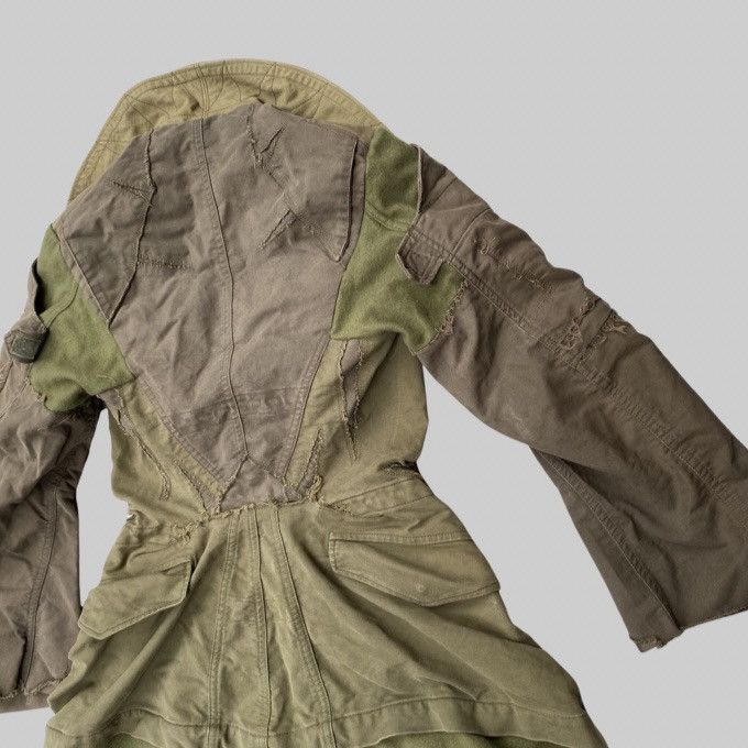 Comme des Garcons Fall 2006 Deconstructed Military Coat Size S / US 4 / IT 40 - 8 Thumbnail