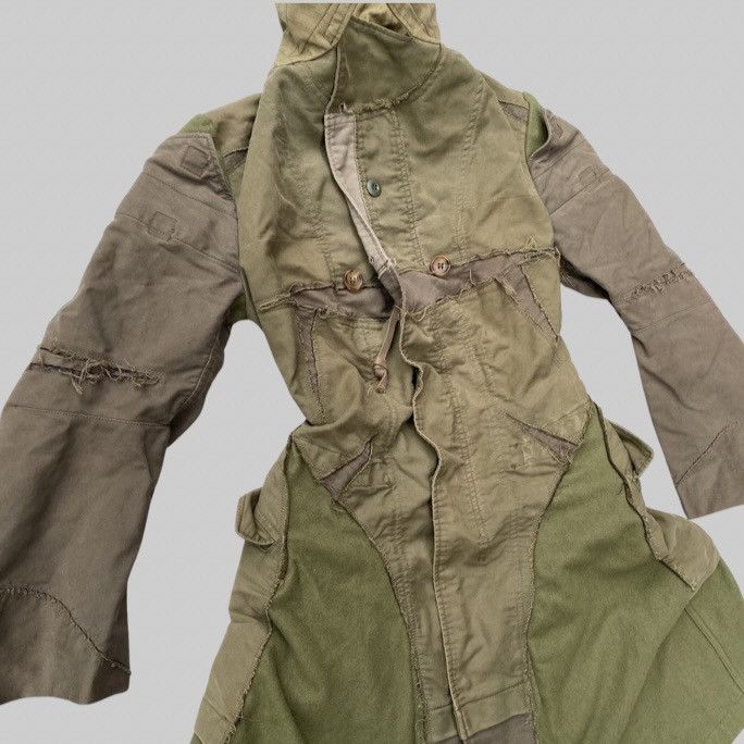 Comme des Garcons Fall 2006 Deconstructed Military Coat Size S / US 4 / IT 40 - 3 Thumbnail