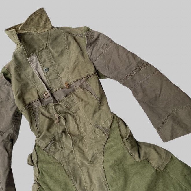 Comme des Garcons Fall 2006 Deconstructed Military Coat Size S / US 4 / IT 40 - 2 Thumbnail