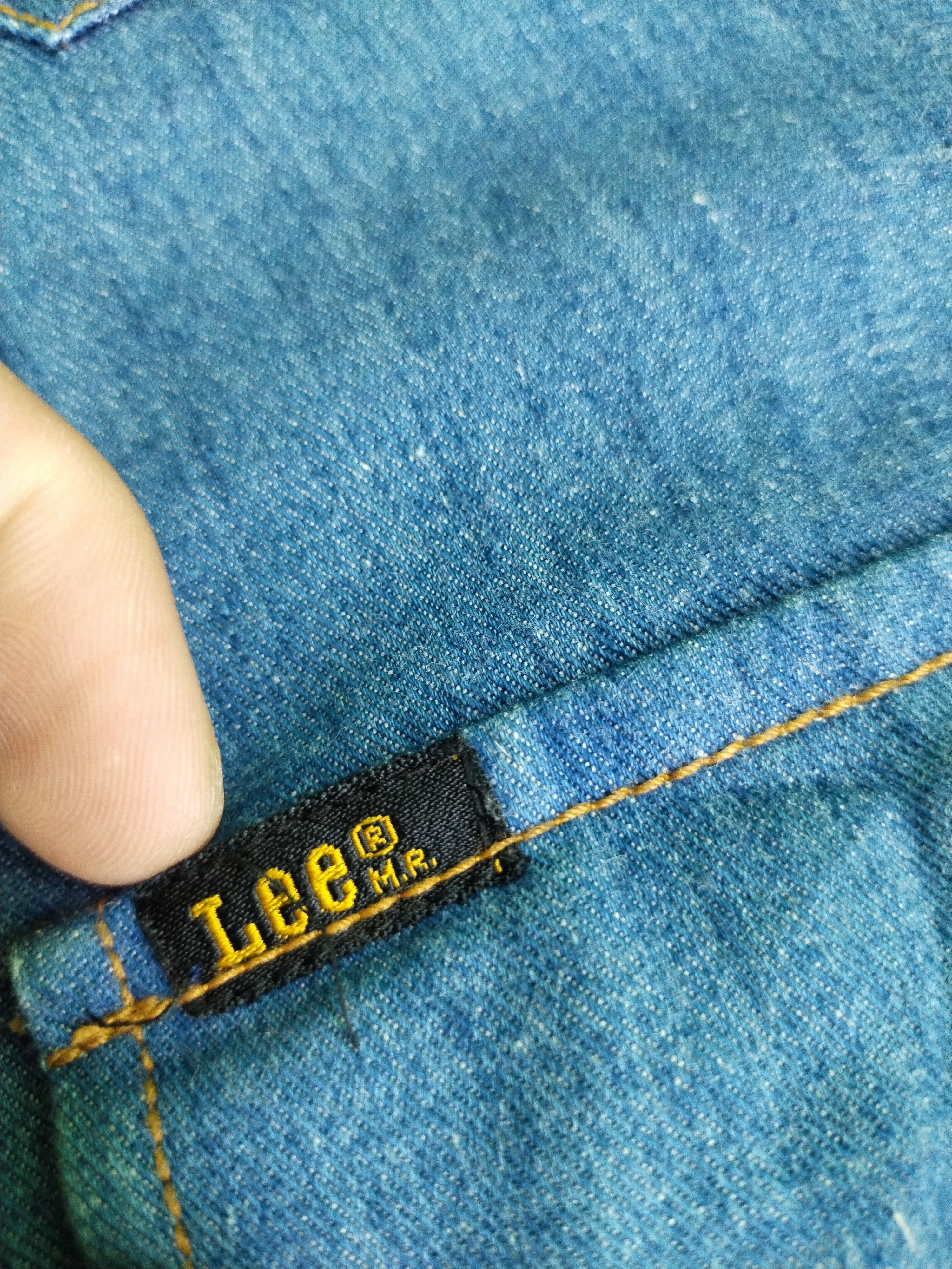 Lee × Vintage VTG 70S LEE M DENIM WESTERN SHIRT WITH PRESS STUD BUTTON Size US M / EU 48-50 / 2 - 12 Thumbnail