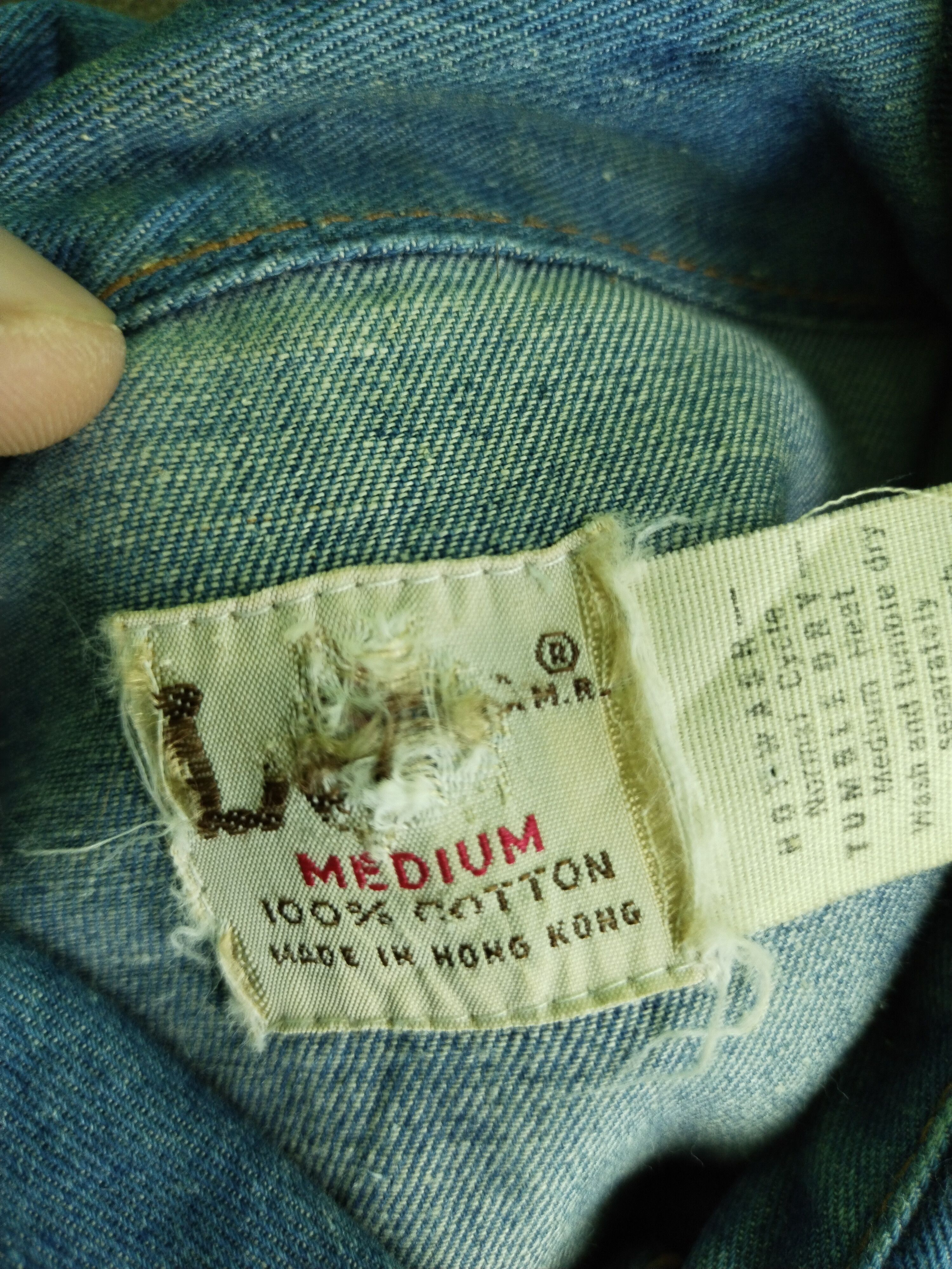 Lee × Vintage VTG 70S LEE M DENIM WESTERN SHIRT WITH PRESS STUD BUTTON Size US M / EU 48-50 / 2 - 9 Thumbnail
