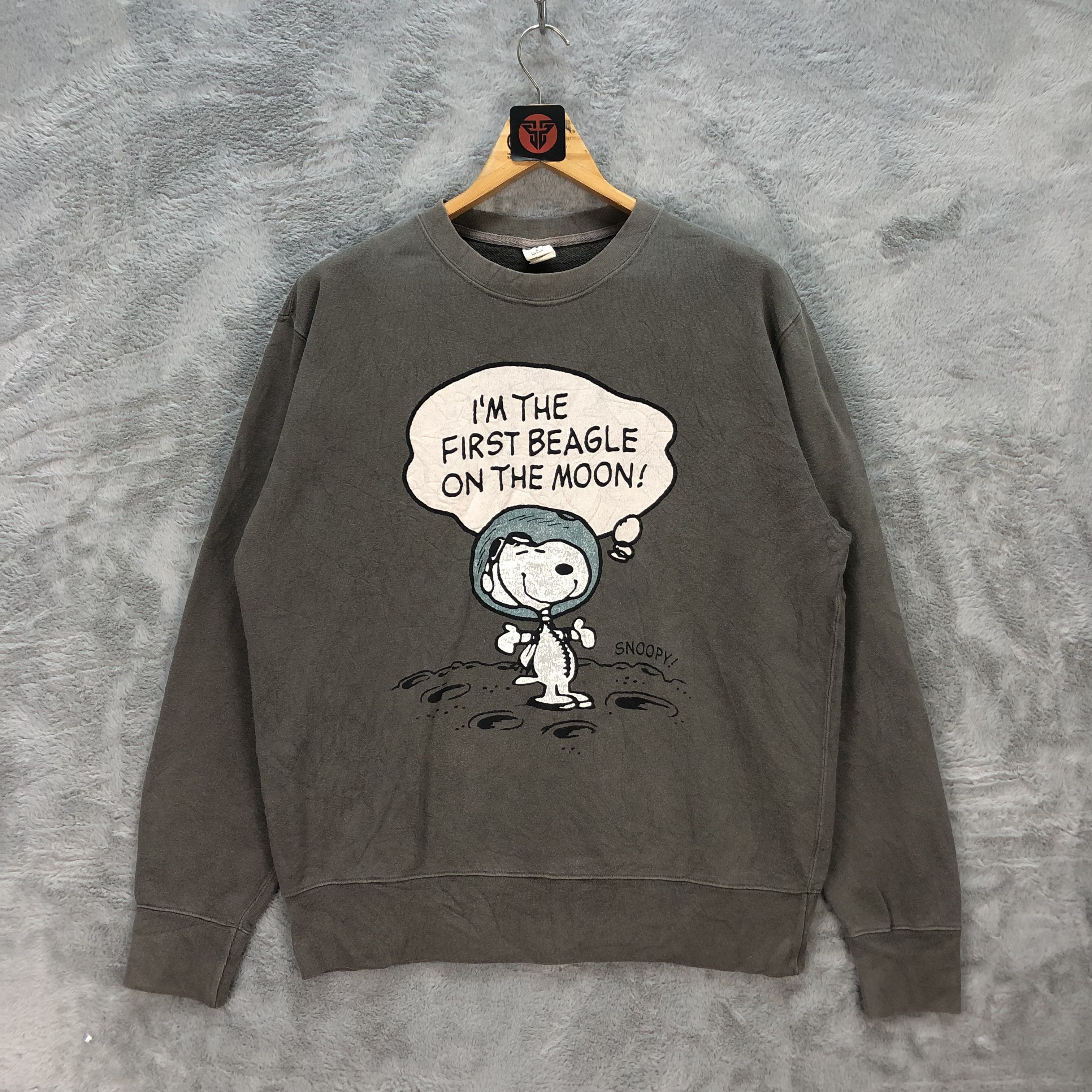 Uniqlo Peanuts Big Logo Sweatshirts #6303-59 Size US L / EU 52-54 / 3 - 1 Thumbnail