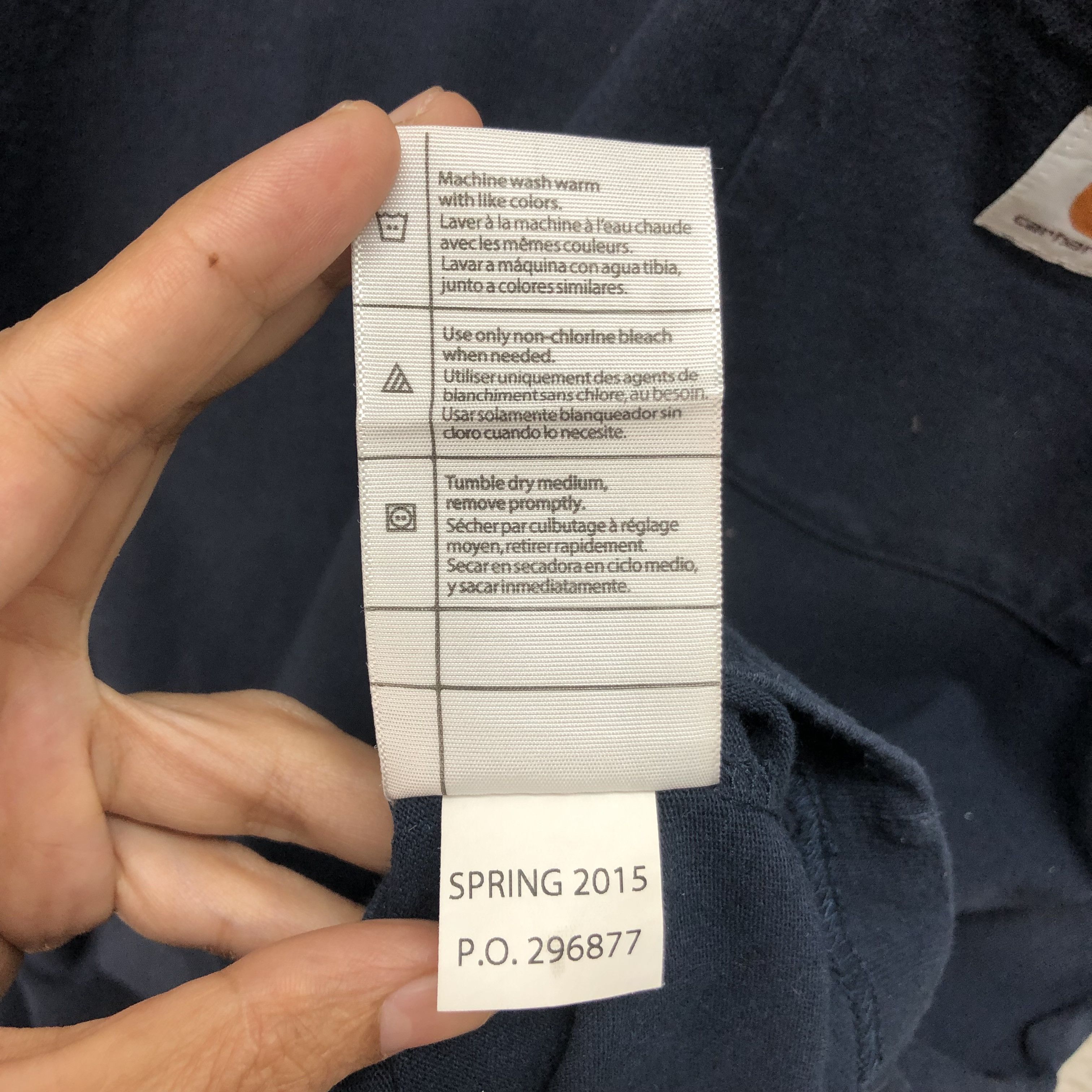 Carhartt Carhartt Spring 2015 Single Pocket T Shirt #6307-59 Size US XL / EU 56 / 4 - 9 Thumbnail