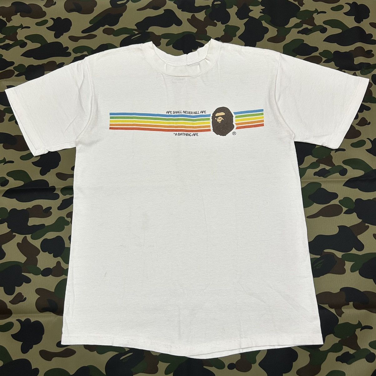 Bape × Vintage Bape A Bathing Ape Tee Size US M / EU 48-50 / 2 - 1 Thumbnail