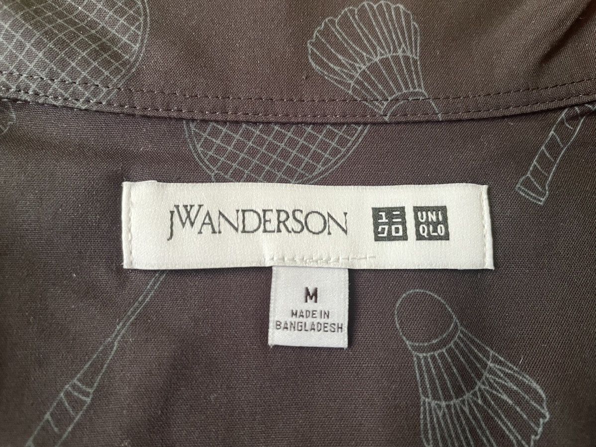 JW Anderson × Uniqlo Medium Open Collar Black Badminton Tennis Dress Shirt Up Size US M / EU 48-50 / 2 - 7 Thumbnail
