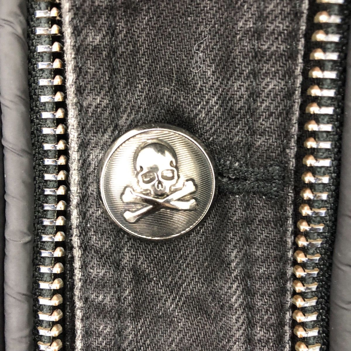 Philipp Plein Rare PHILIPP PLEIN HOMME Puffer Denim Jacket Puffer Trench Size US M / EU 48-50 / 2 - 7 Thumbnail