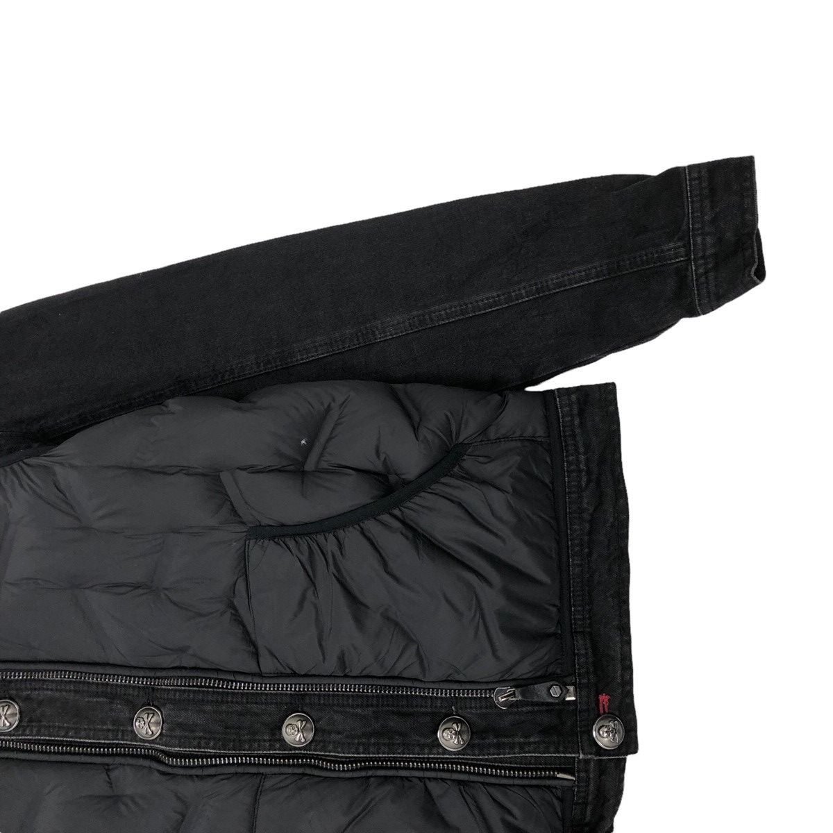 Philipp Plein Rare PHILIPP PLEIN HOMME Puffer Denim Jacket Puffer Trench Size US M / EU 48-50 / 2 - 13 Thumbnail