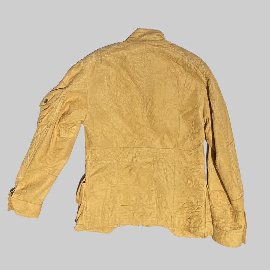 John Galliano Fall05 Runway Wrinkle Leather 3D Cargo Jacket Size US M / EU 48-50 / 2 - 5 Thumbnail