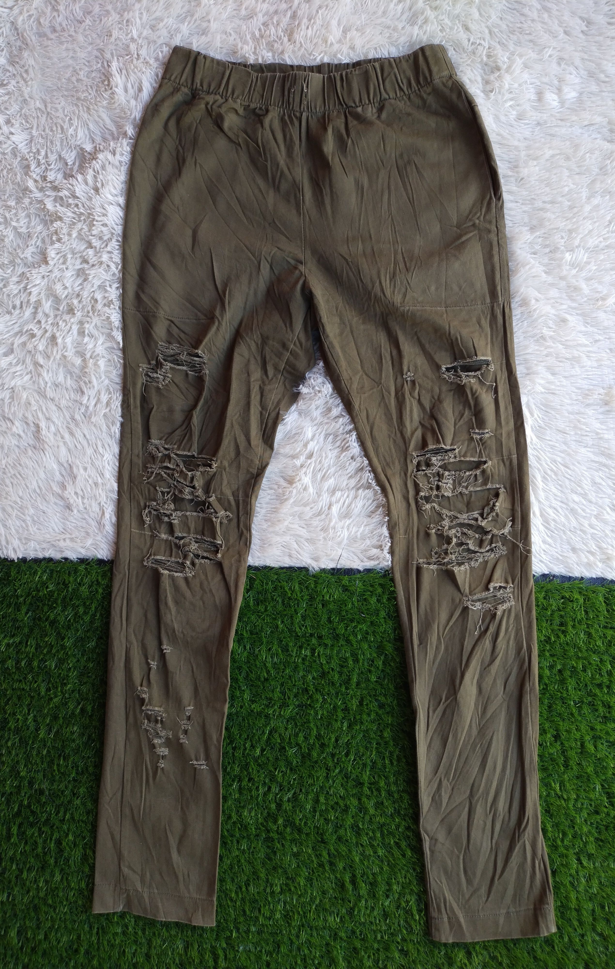 Designer × EPTM. × Seditionaries EPTM Pants Thrasher Distressed Stone Stretch Size US 30 / EU 46 - 1 Thumbnail