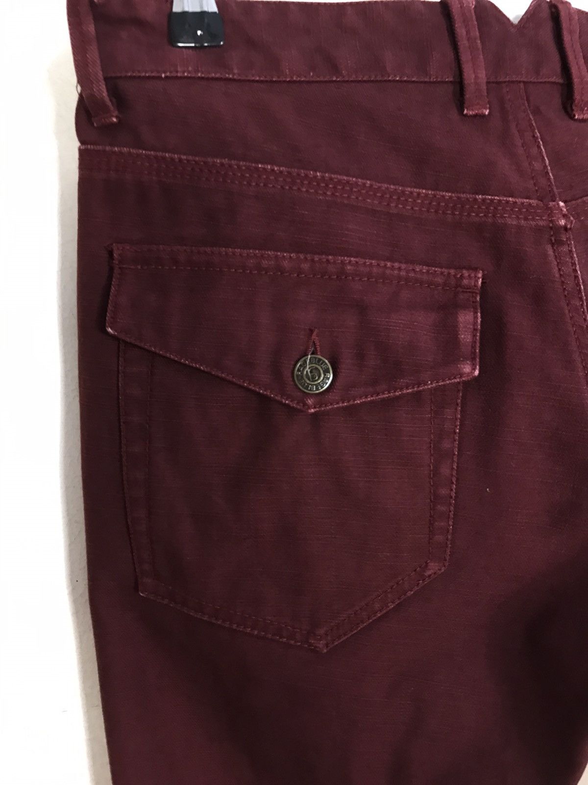 Japanese Brand × Vintage Vintage Grage Blue Casual Pants Zipper Style Size US 31 - 11 Thumbnail