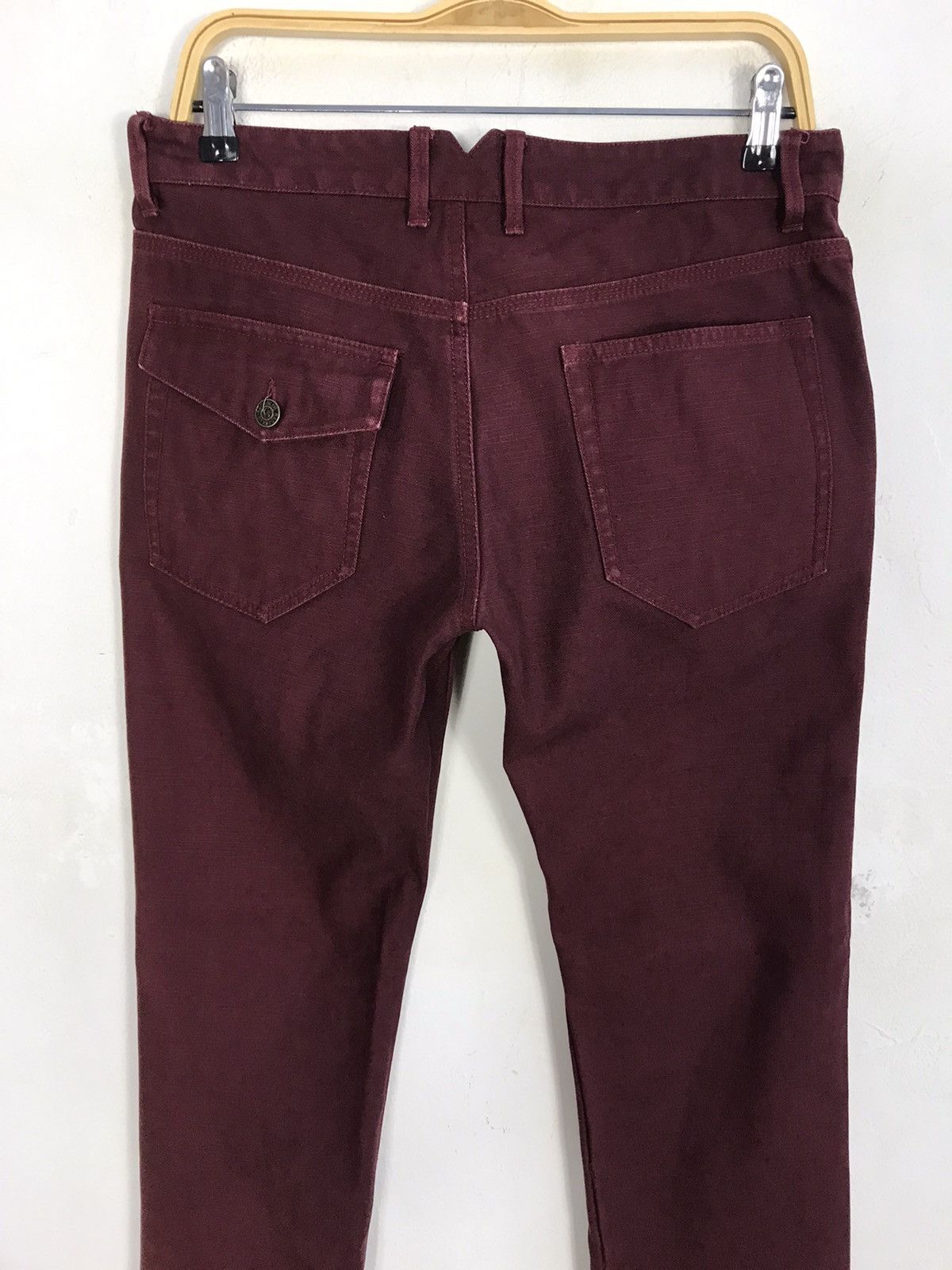 Japanese Brand × Vintage Vintage Grage Blue Casual Pants Zipper Style Size US 31 - 10 Thumbnail