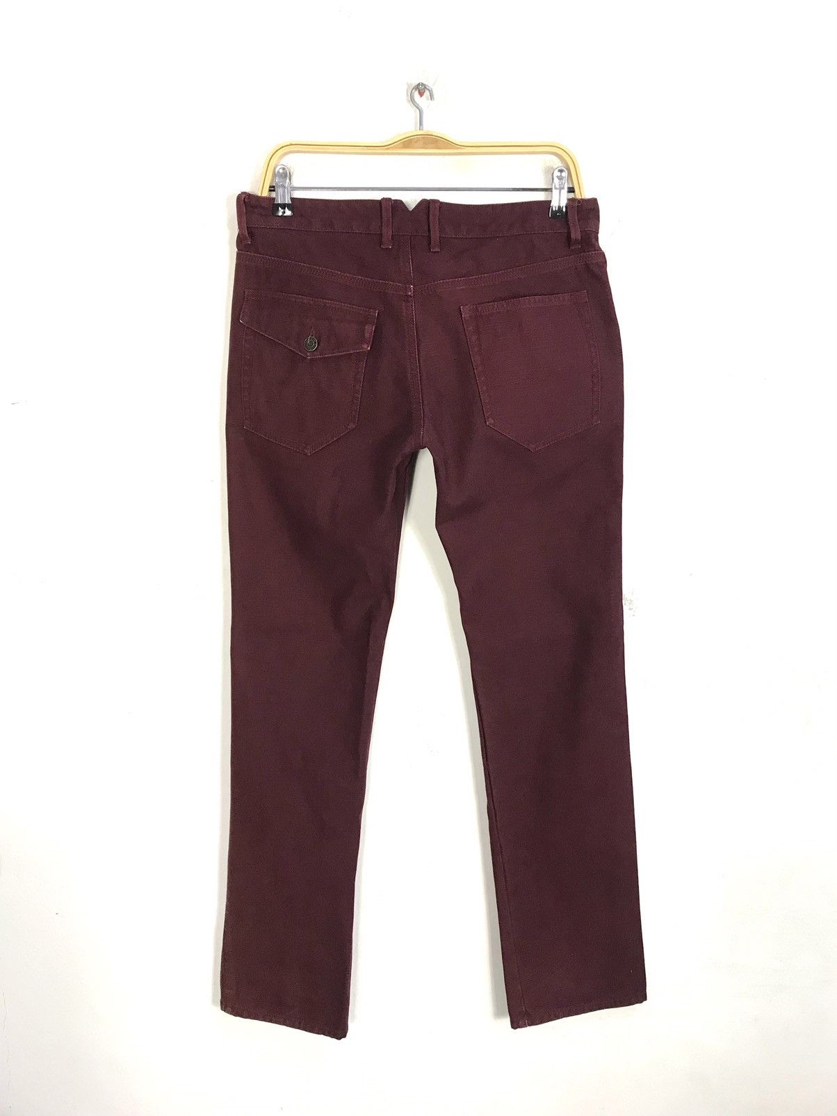 Japanese Brand × Vintage Vintage Grage Blue Casual Pants Zipper Style Size US 31 - 2 Thumbnail