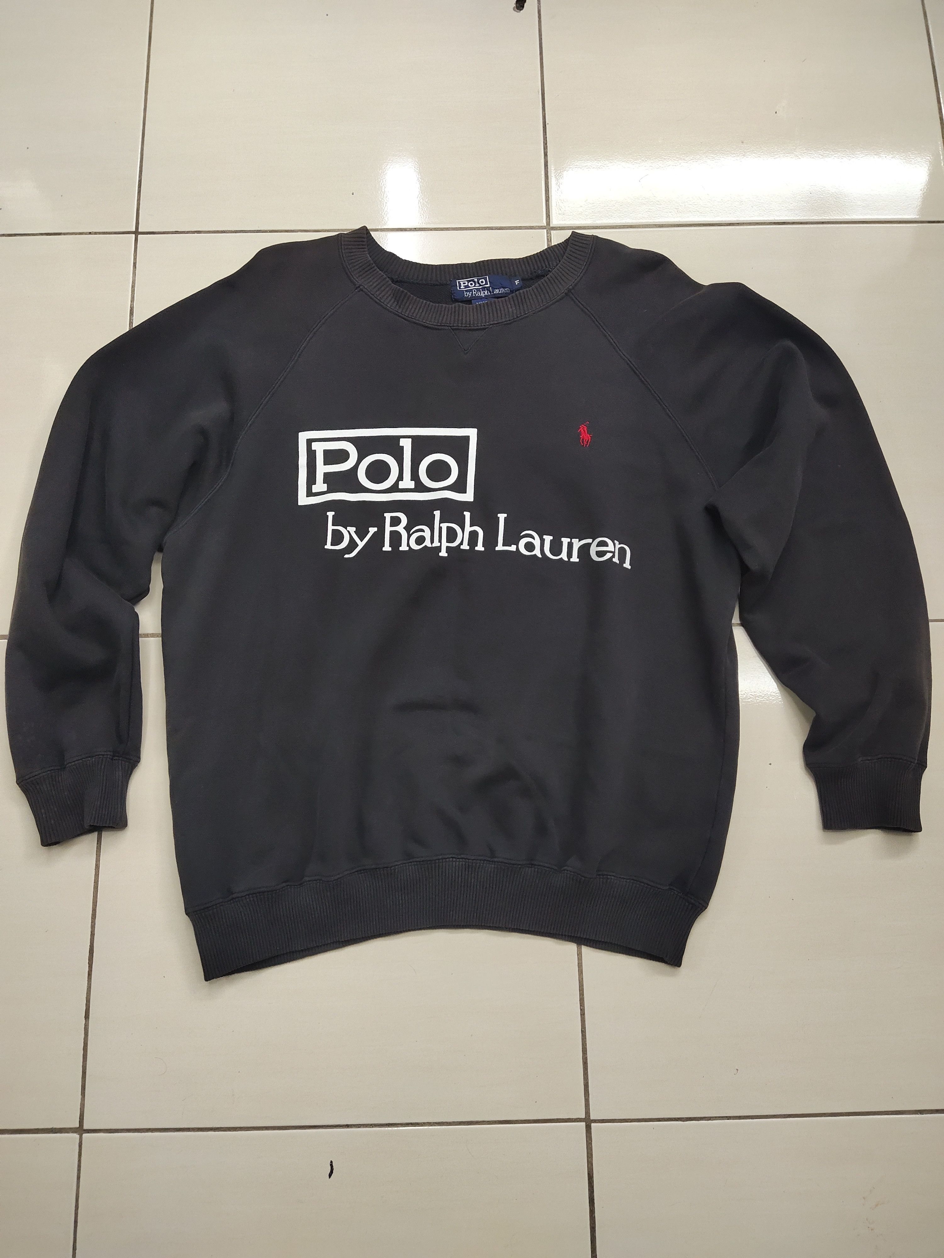 Polo Ralph Lauren Vintage Polo Ralph Lauren Big Logo Sweatshirt Size US M / EU 48-50 / 2 - 1 Thumbnail