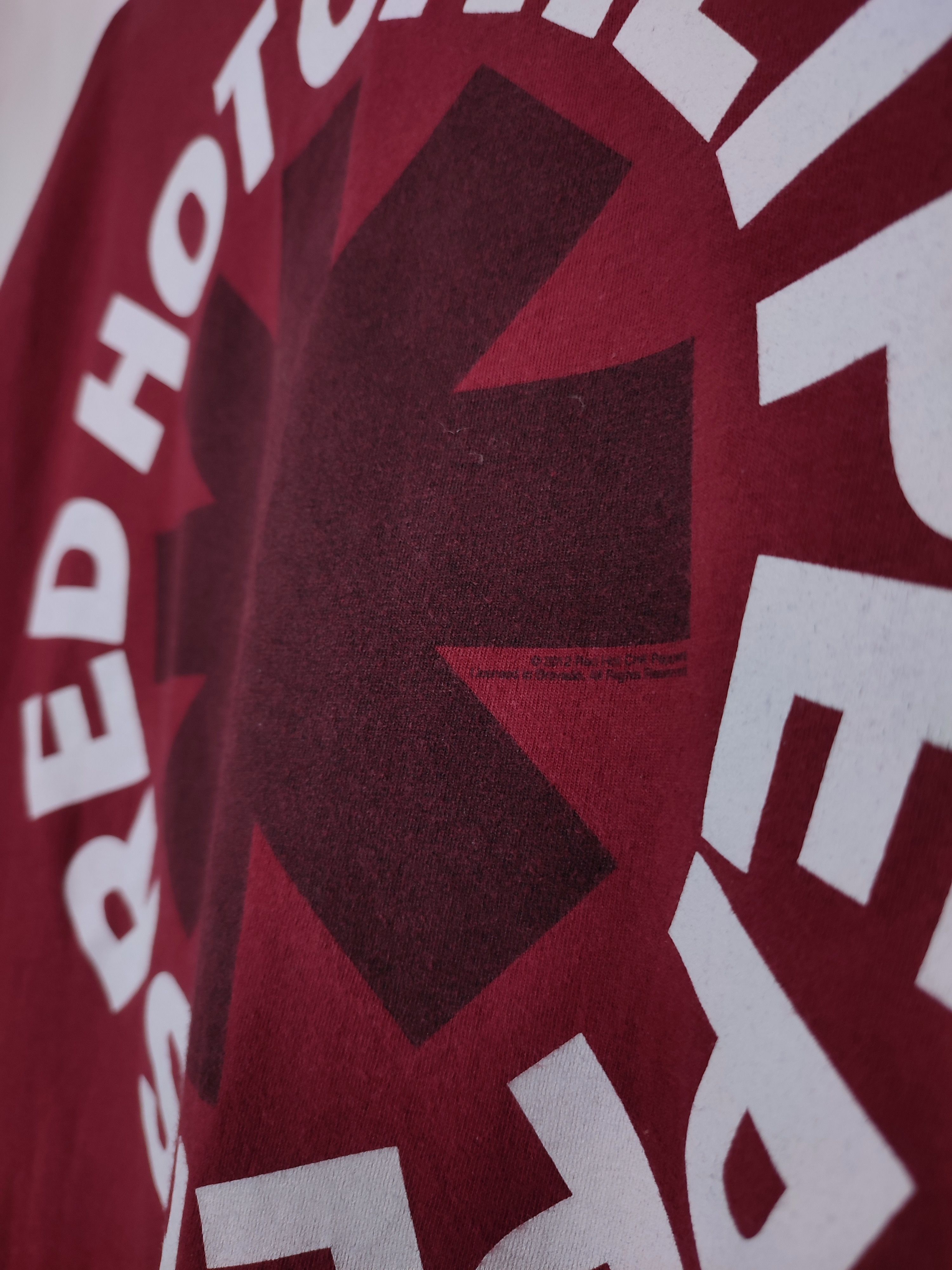Vintage Red Hot Chili Peppers 2012 Vintage Band t shirt Size US L / EU 52-54 / 3 - 3 Thumbnail