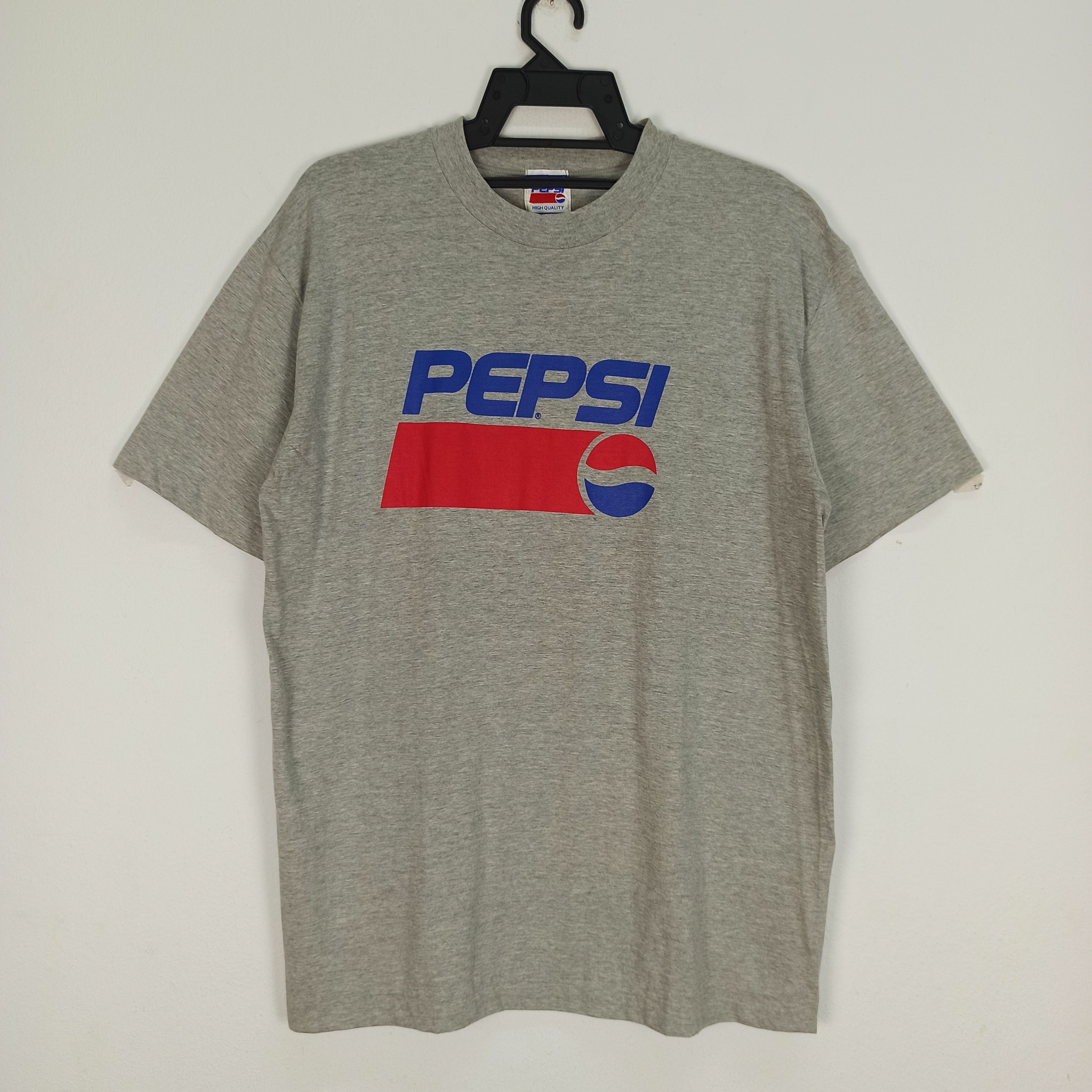 Pepsi Vintage Pepsi Coke Drinks Made in Japan Single Stitch Size US L / EU 52-54 / 3 - 1 Thumbnail