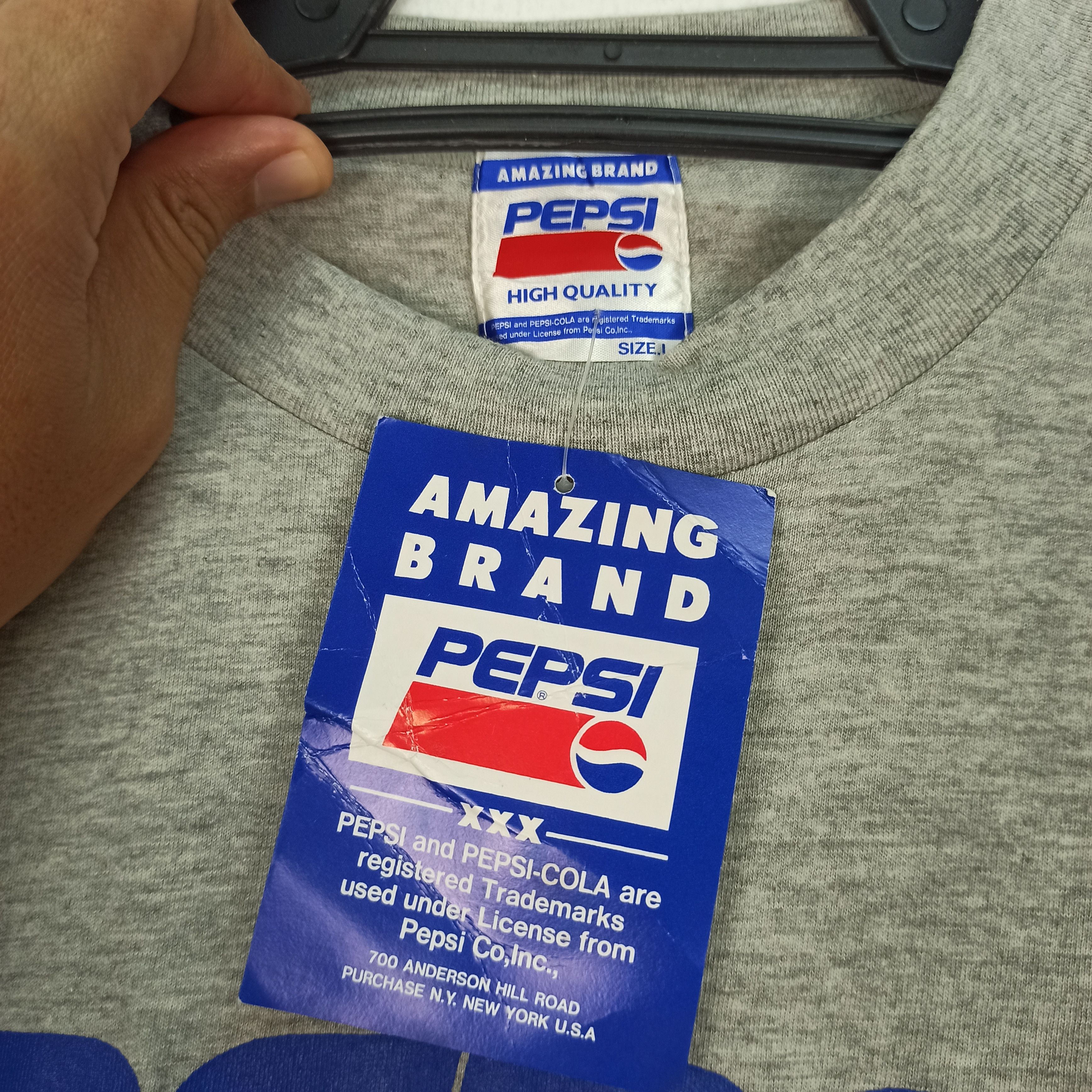 Pepsi Vintage Pepsi Coke Drinks Made in Japan Single Stitch Size US L / EU 52-54 / 3 - 6 Thumbnail