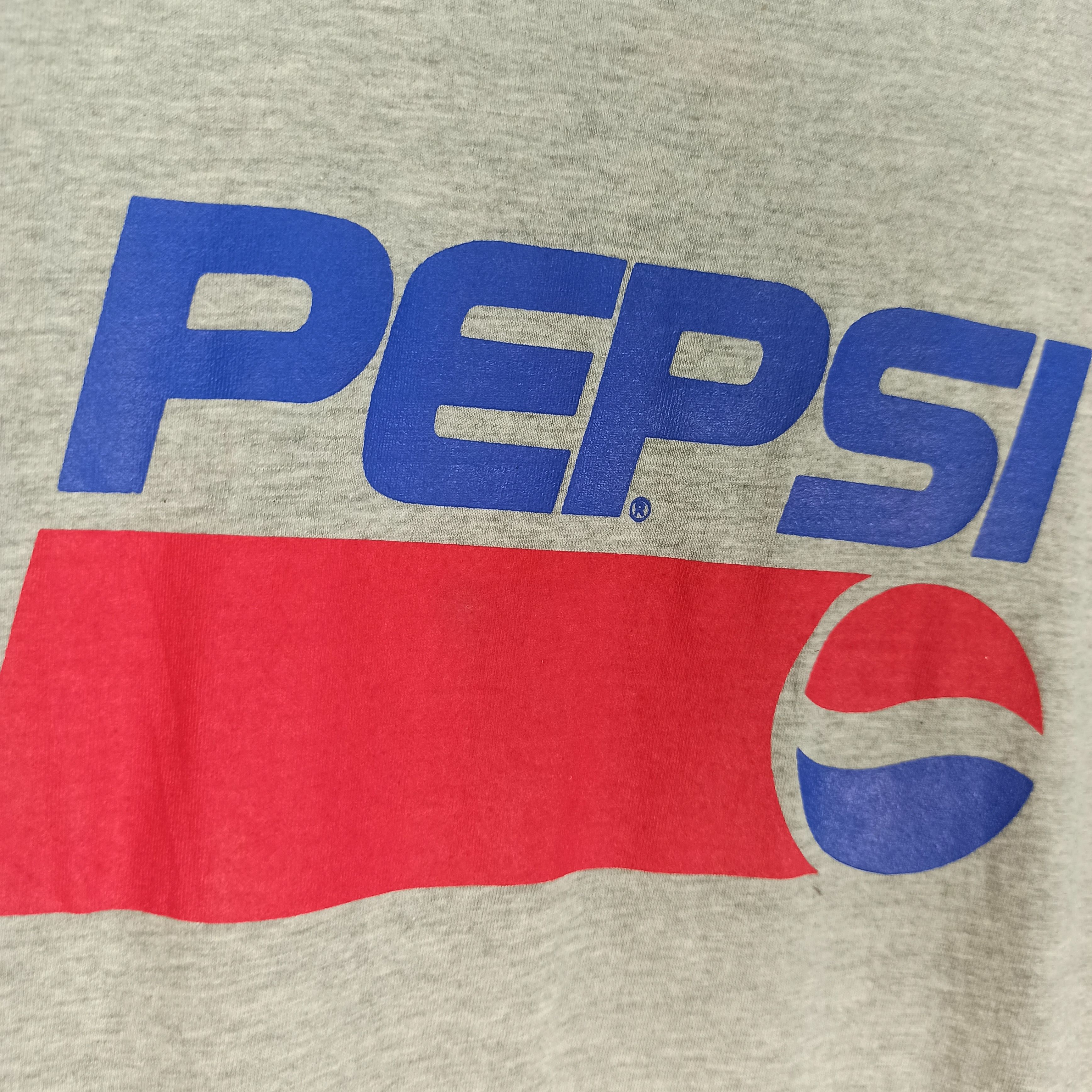 Pepsi Vintage Pepsi Coke Drinks Made in Japan Single Stitch Size US L / EU 52-54 / 3 - 3 Thumbnail