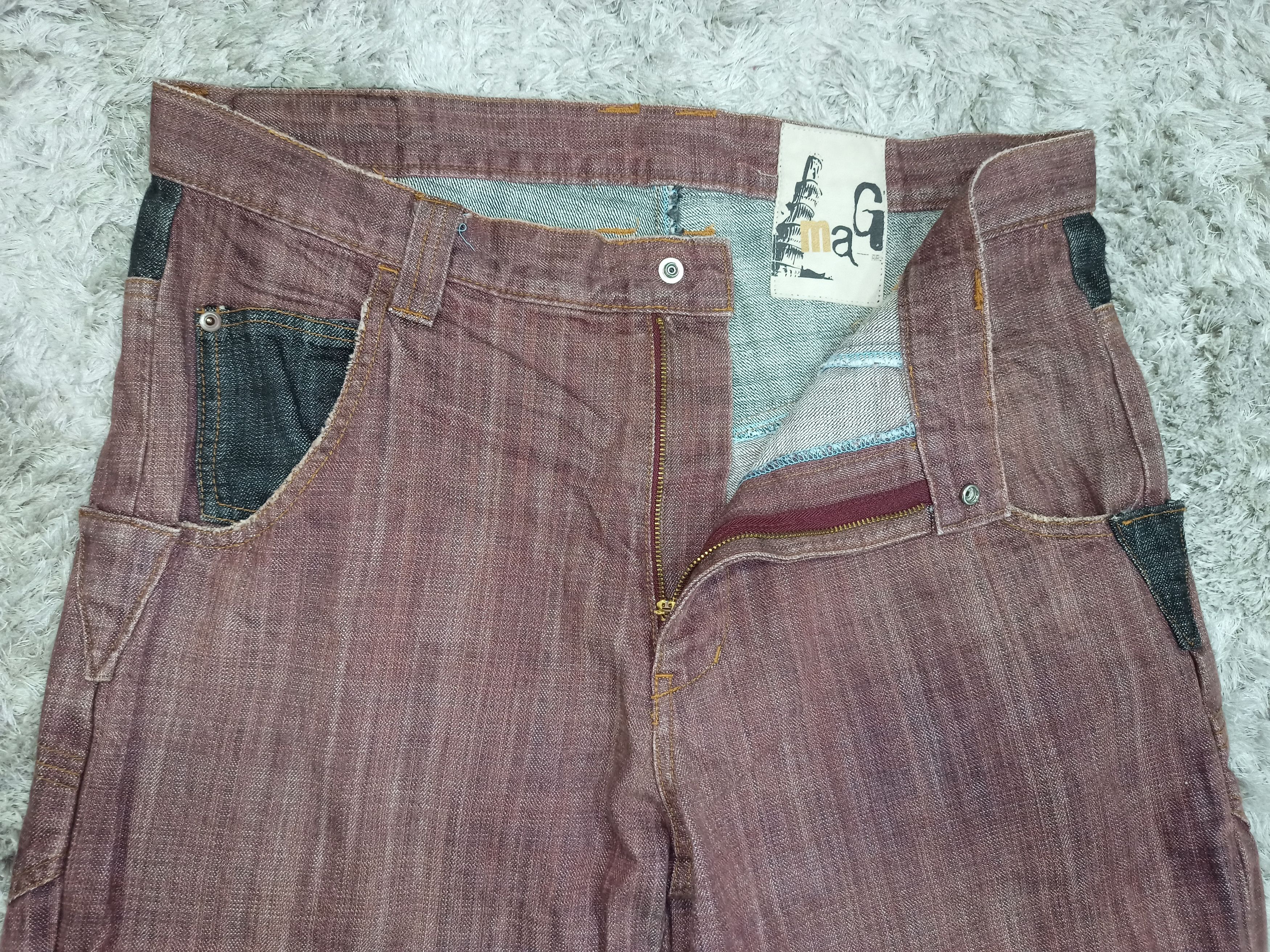 Japanese Brand Magluxe Jeans Made in Japan Size US 37 - 7 Thumbnail