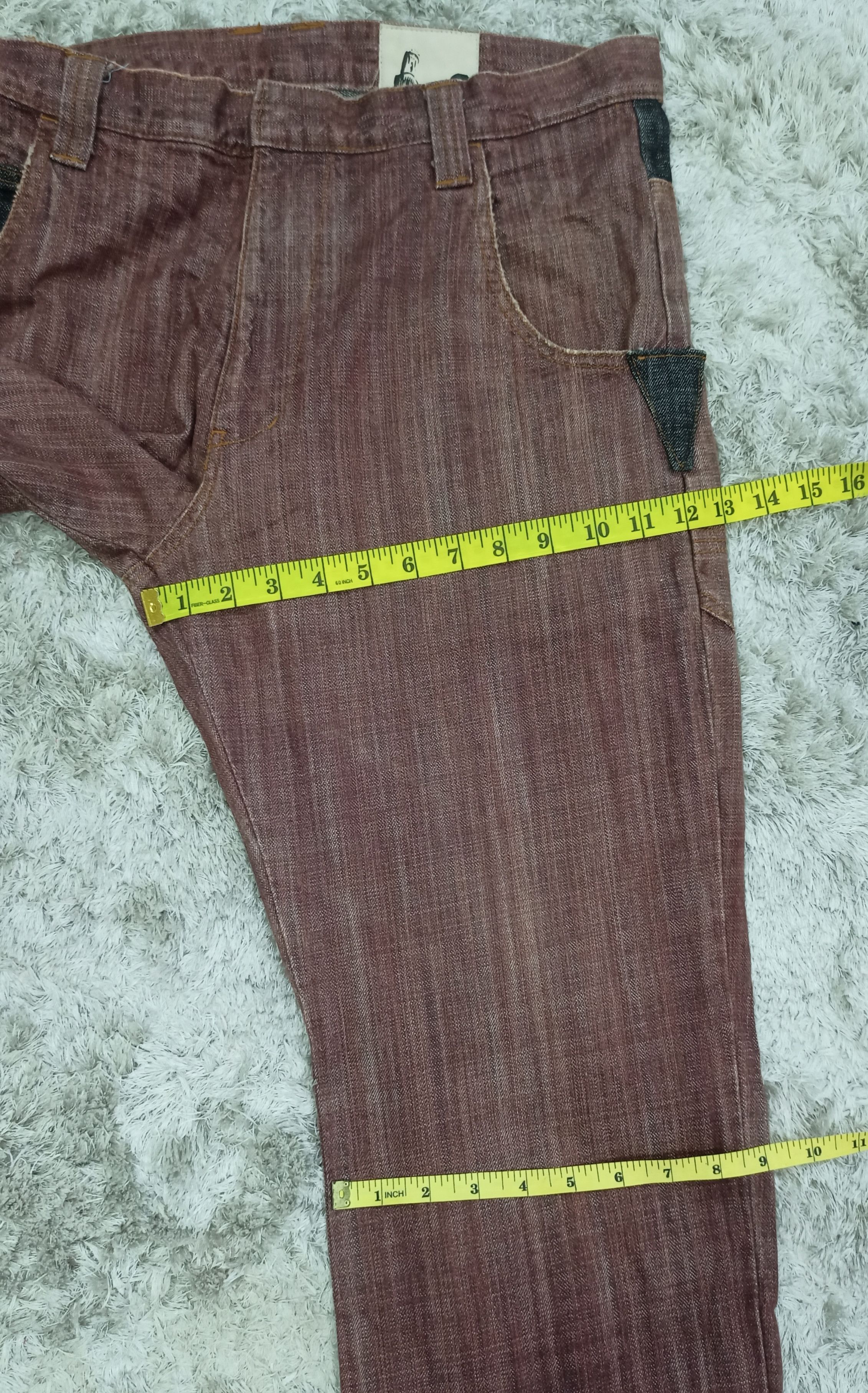 Japanese Brand Magluxe Jeans Made in Japan Size US 37 - 16 Thumbnail