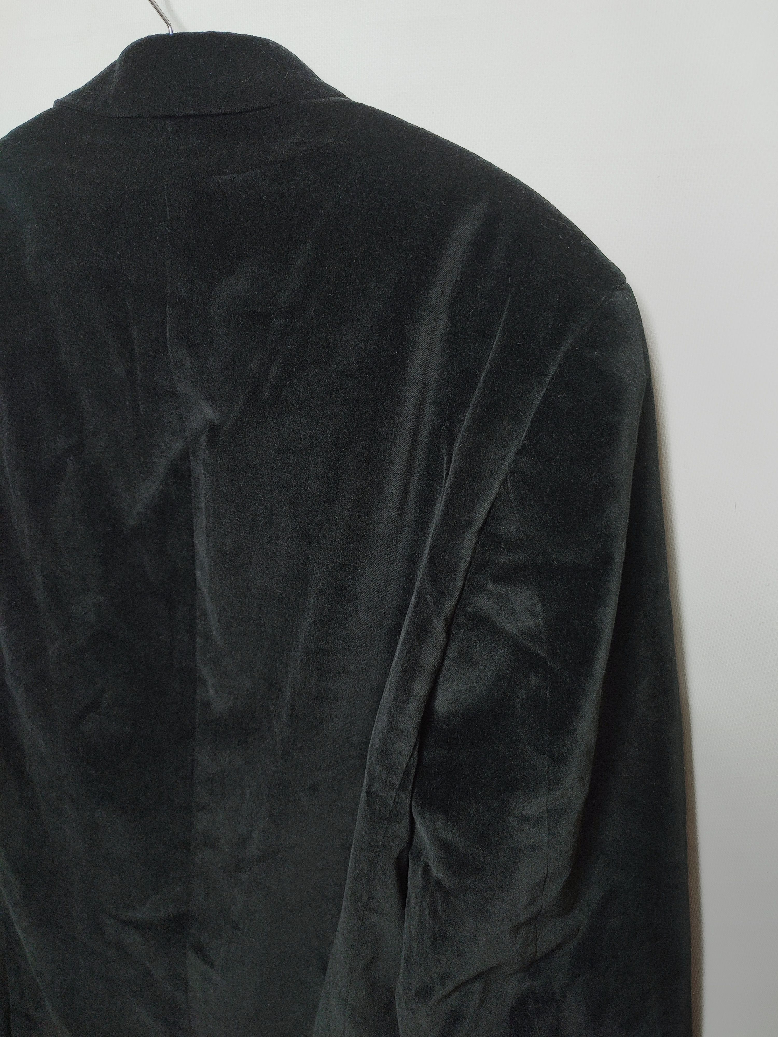Lauren Ralph Lauren LRL Ralph Lauren Velour Black Blazer Size 48R - 10 Thumbnail