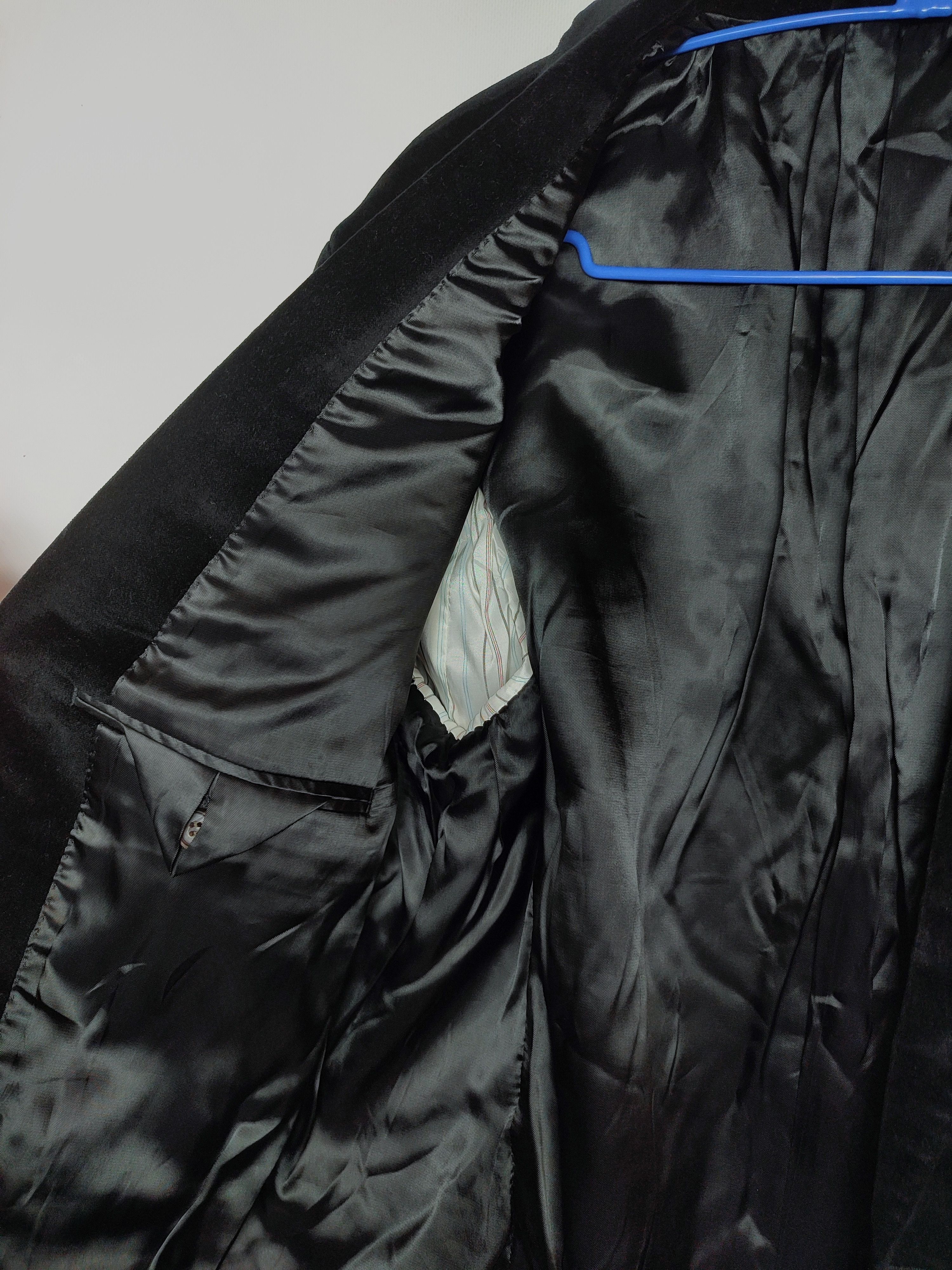 Lauren Ralph Lauren LRL Ralph Lauren Velour Black Blazer Size 48R - 14 Thumbnail