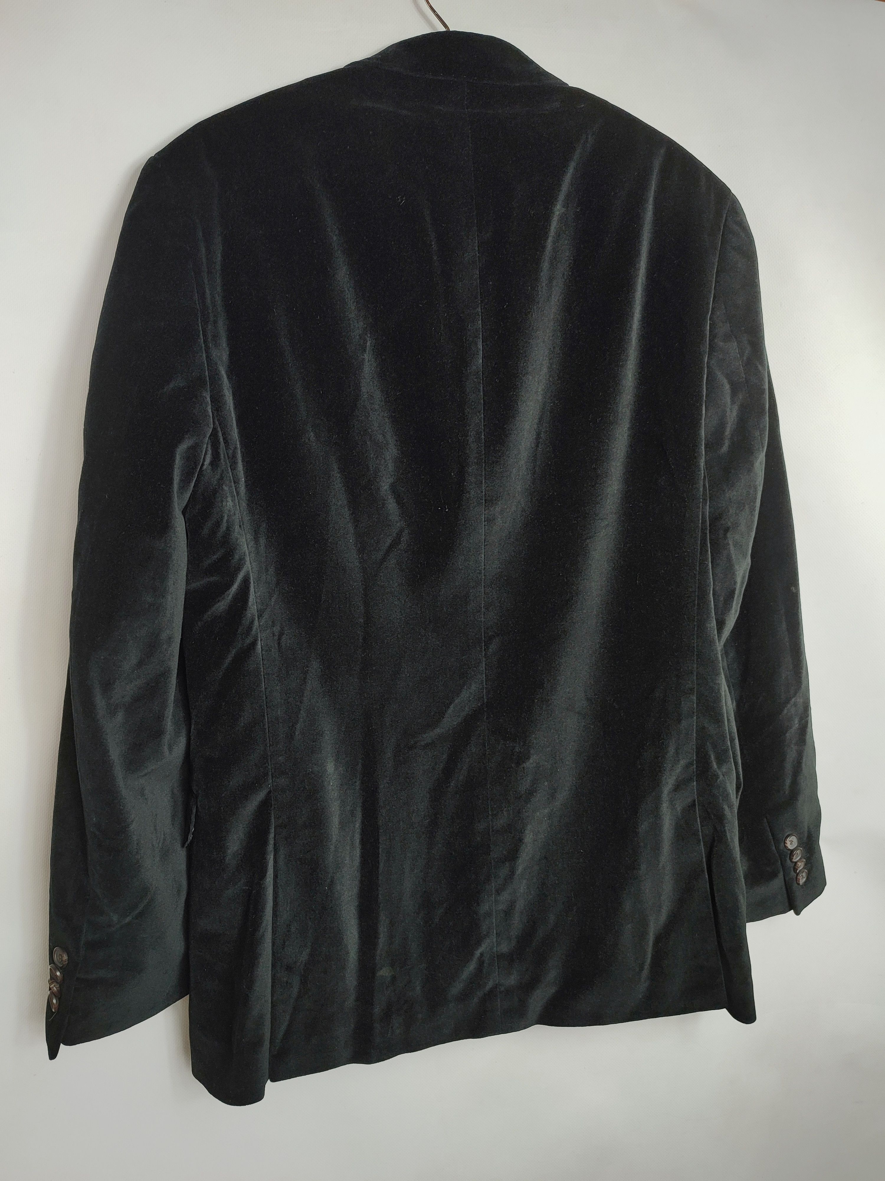 Lauren Ralph Lauren LRL Ralph Lauren Velour Black Blazer Size 48R - 9 Thumbnail