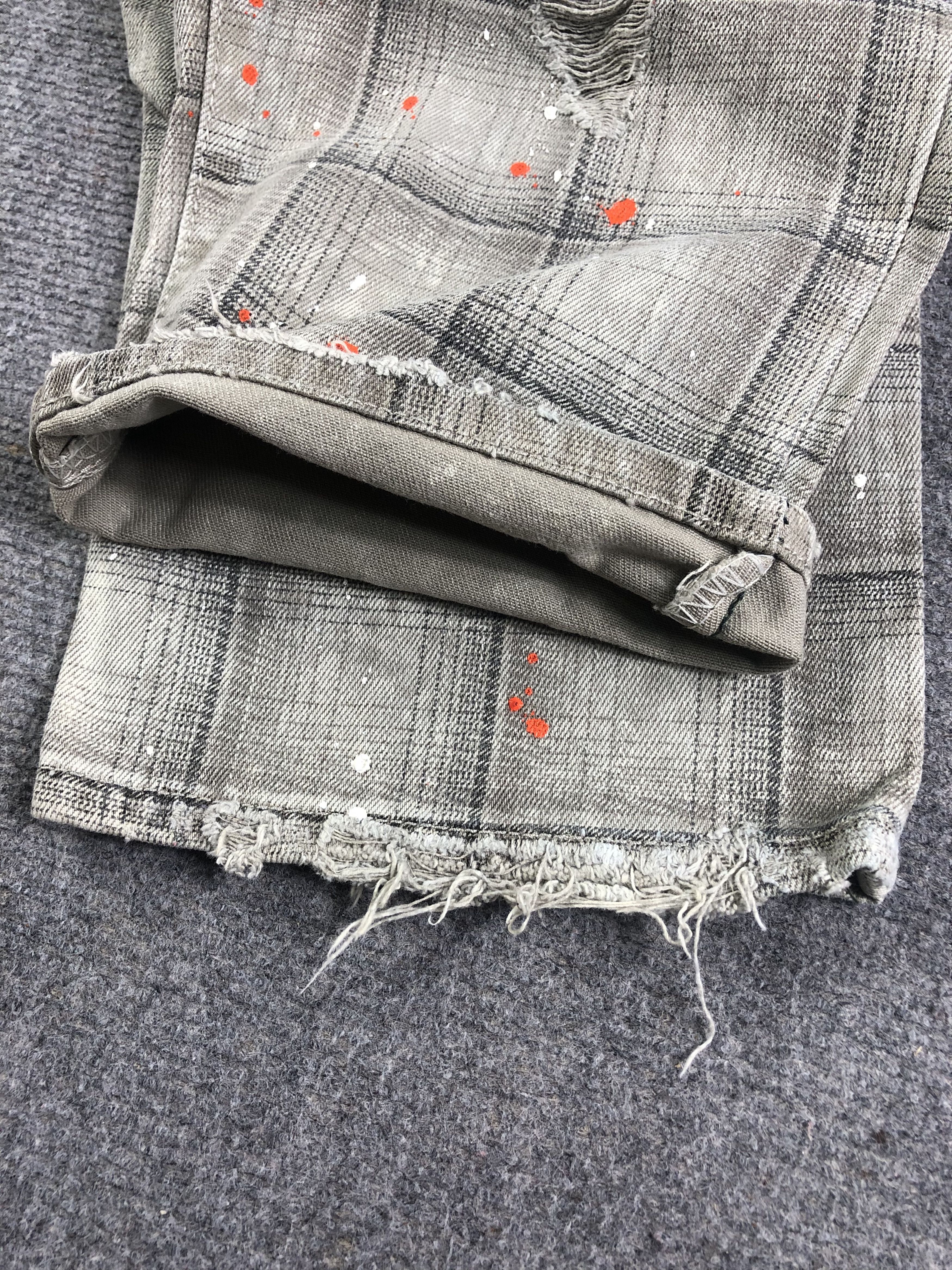 Other Painted Short Jeans 30x15 Size US 30 / EU 46 - 15 Thumbnail