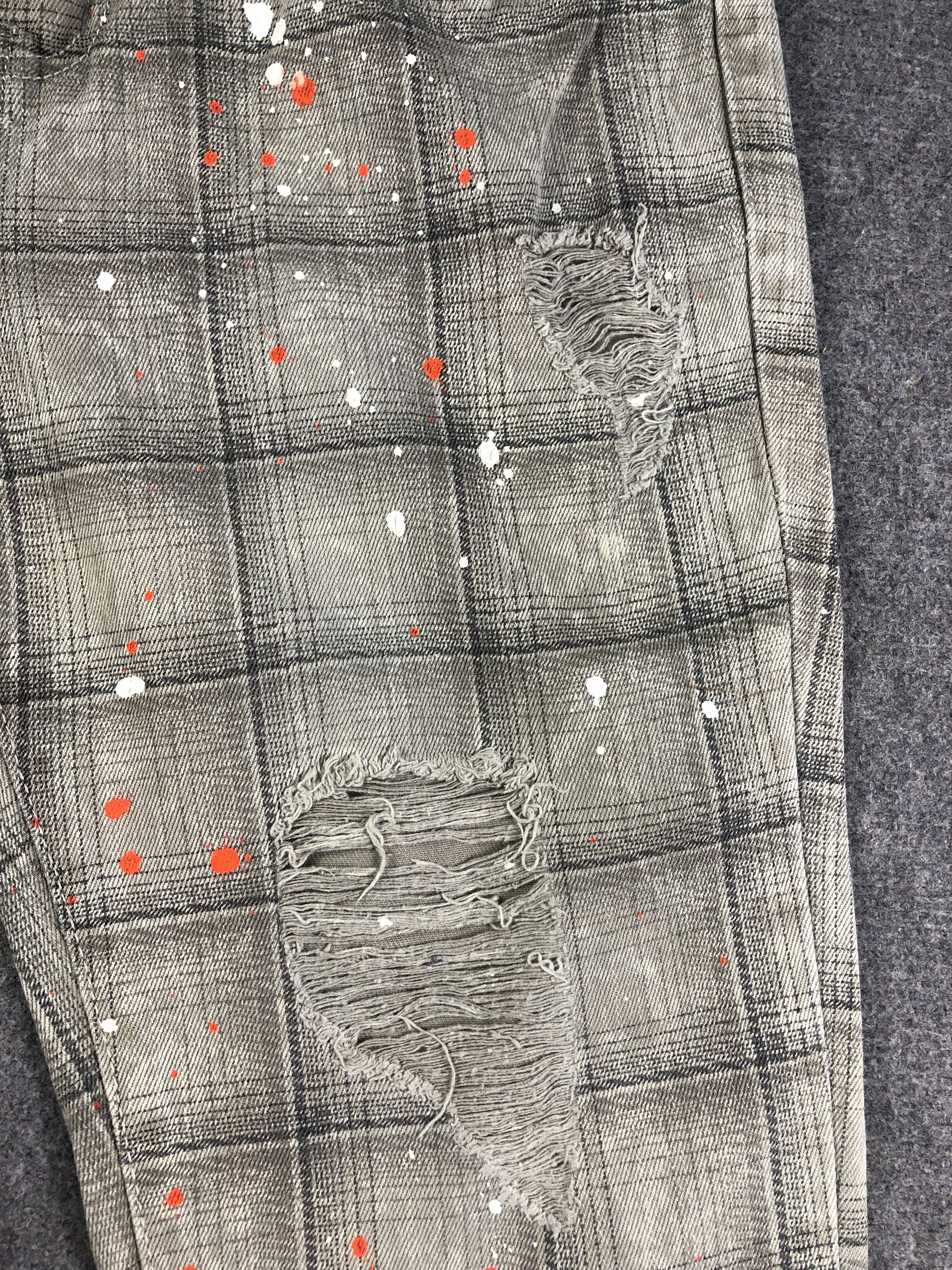 Other Painted Short Jeans 30x15 Size US 30 / EU 46 - 11 Thumbnail