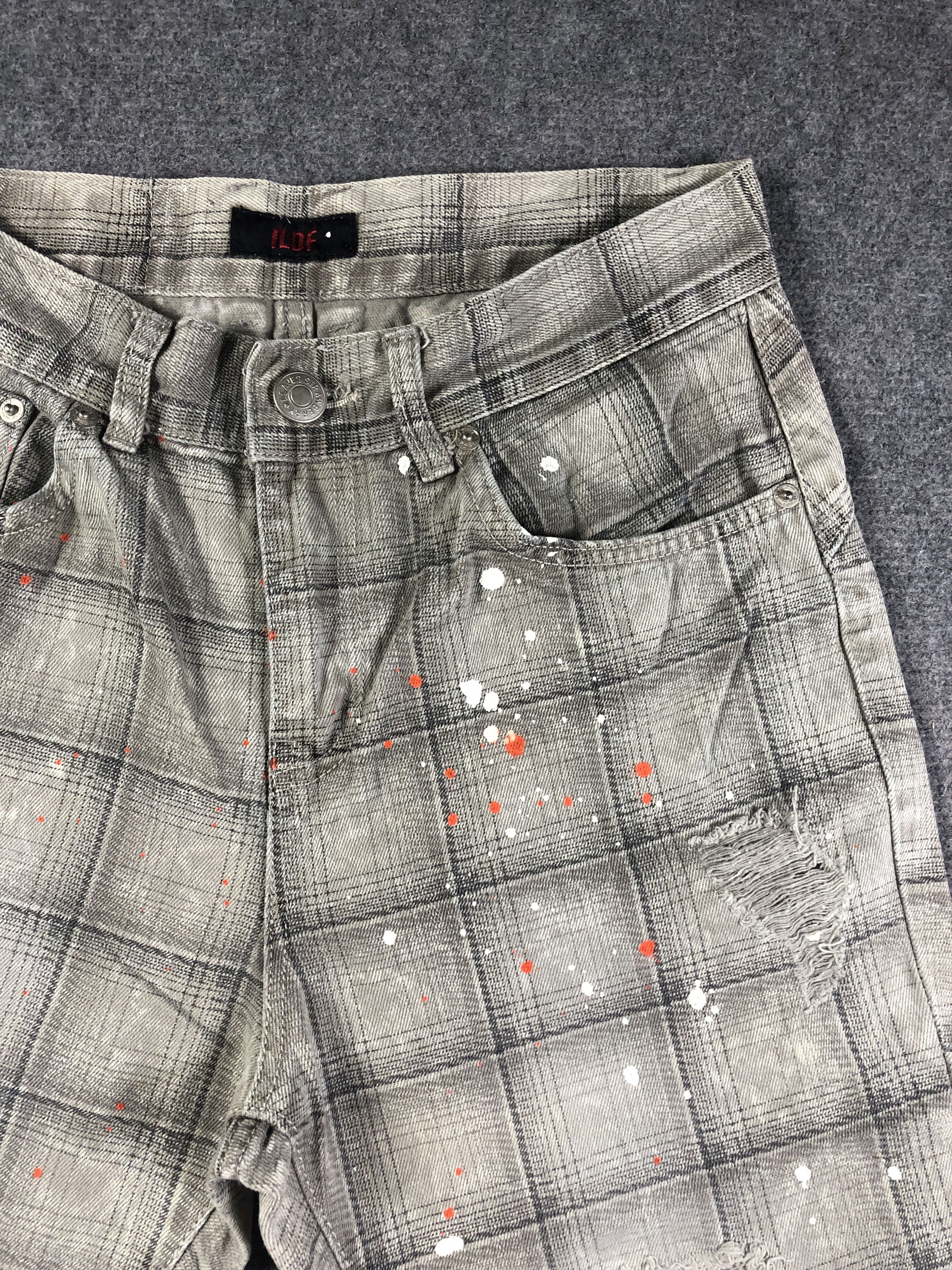 Other Painted Short Jeans 30x15 Size US 30 / EU 46 - 4 Thumbnail
