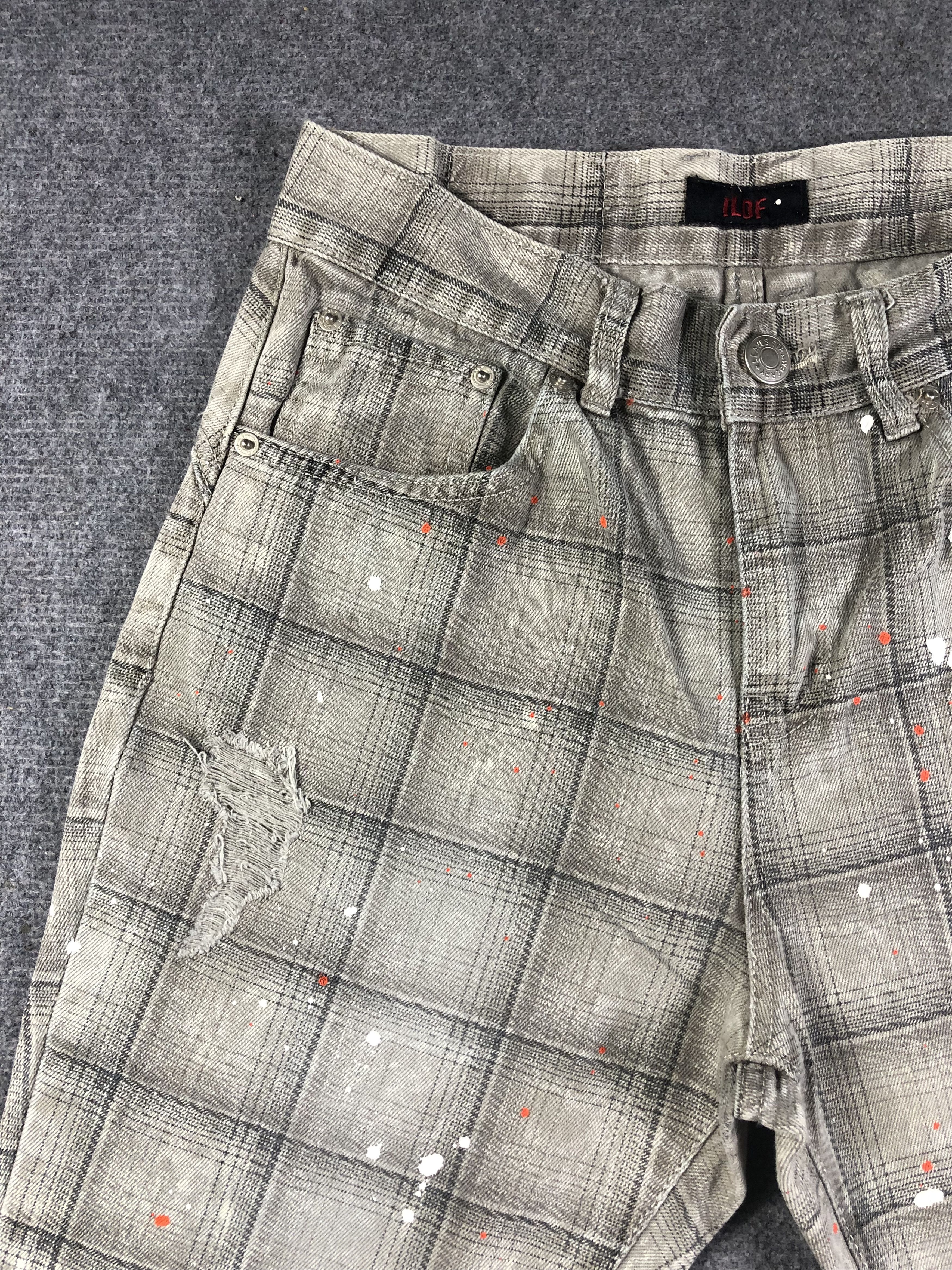 Other Painted Short Jeans 30x15 Size US 30 / EU 46 - 3 Thumbnail