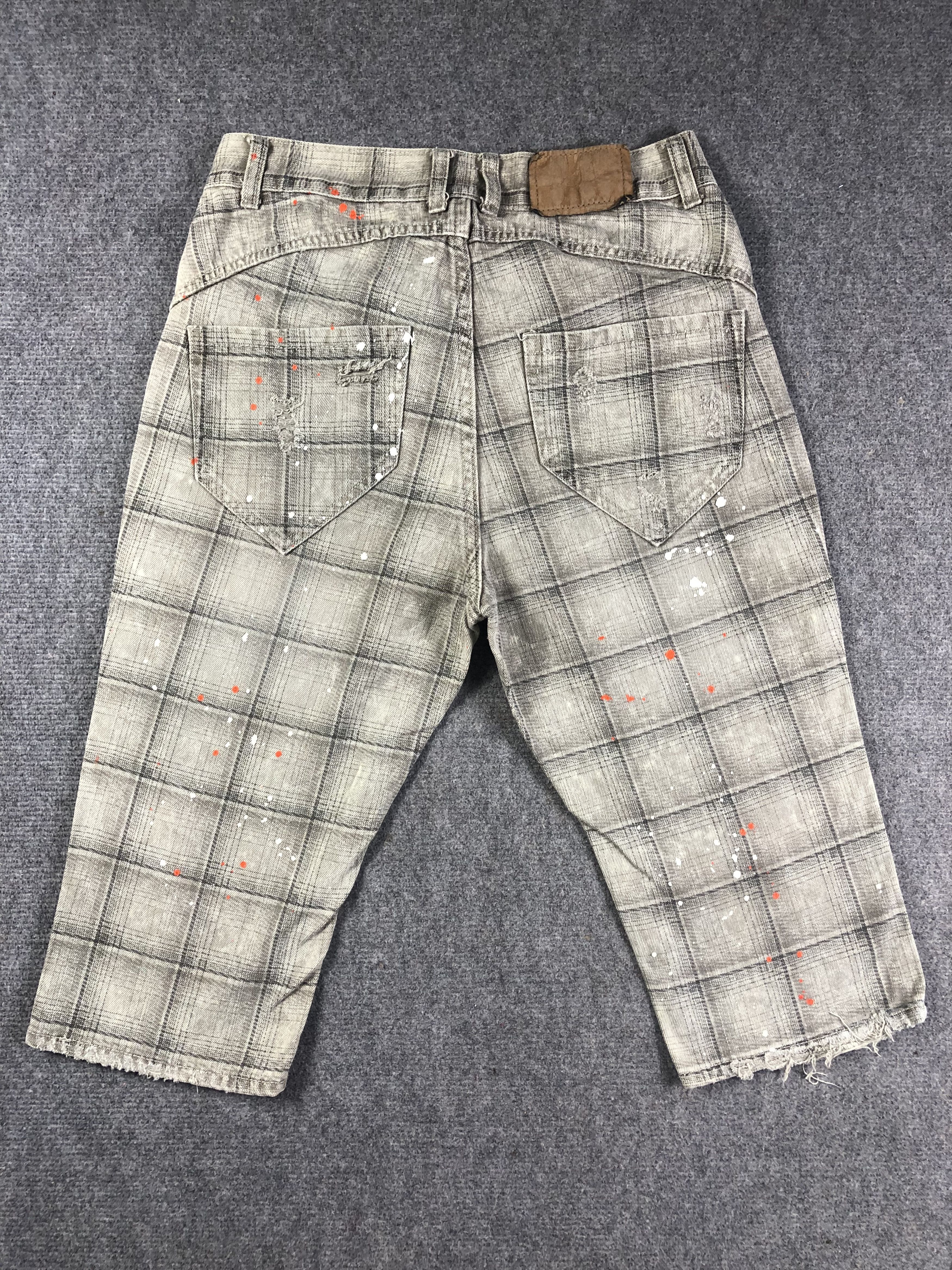 Other Painted Short Jeans 30x15 Size US 30 / EU 46 - 16 Thumbnail