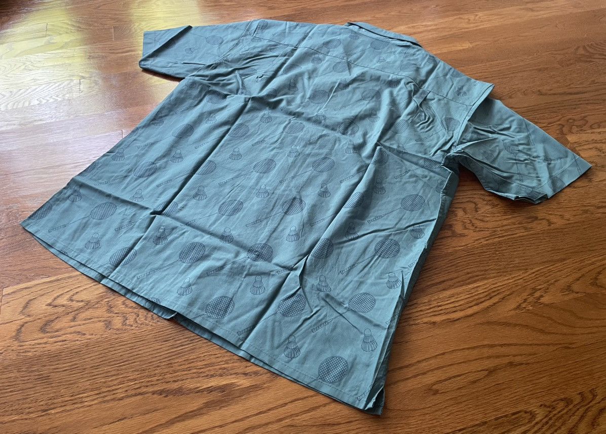 JW Anderson × Uniqlo Medium Open Collar Blue Badminton Tennis Dress Shirt Up Size US M / EU 48-50 / 2 - 14 Thumbnail
