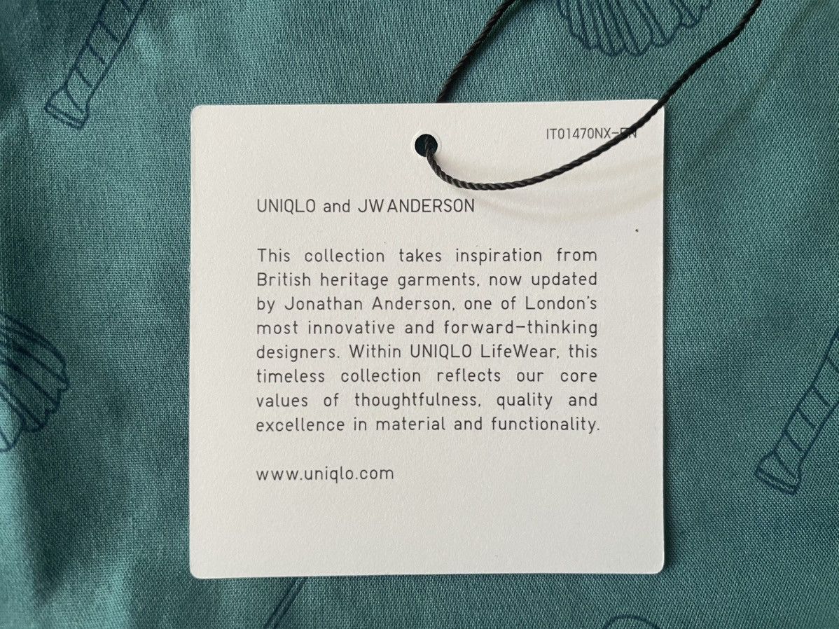 JW Anderson × Uniqlo Medium Open Collar Blue Badminton Tennis Dress Shirt Up Size US M / EU 48-50 / 2 - 13 Thumbnail