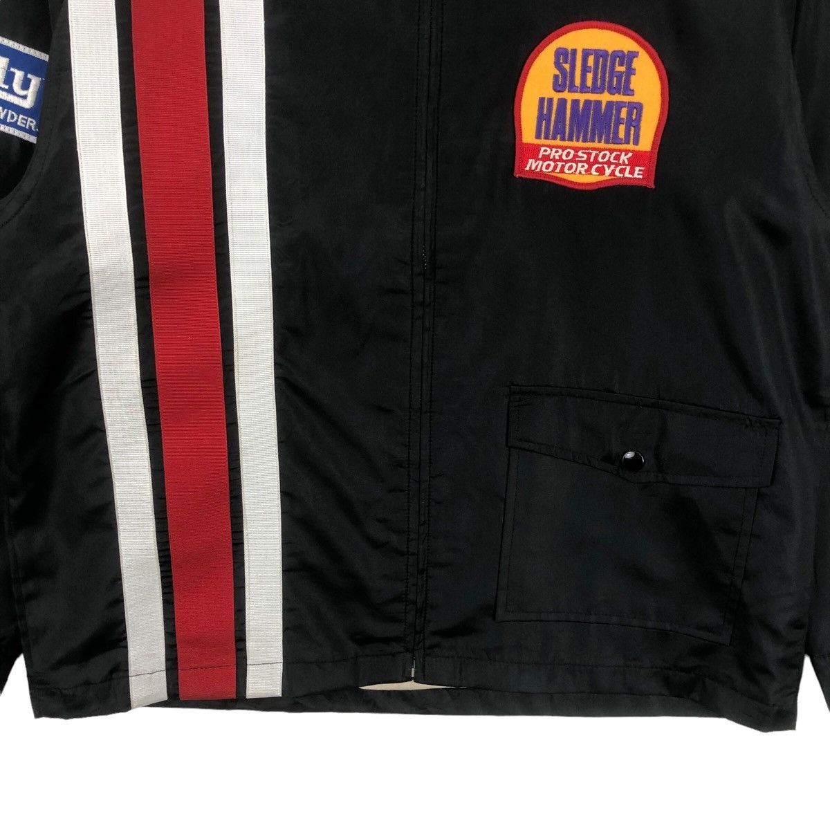Vintage Pick!! Vtg SLEDGE HAMMER MOTORCYCLE Light Jacket Size US L / EU 52-54 / 3 - 3 Thumbnail