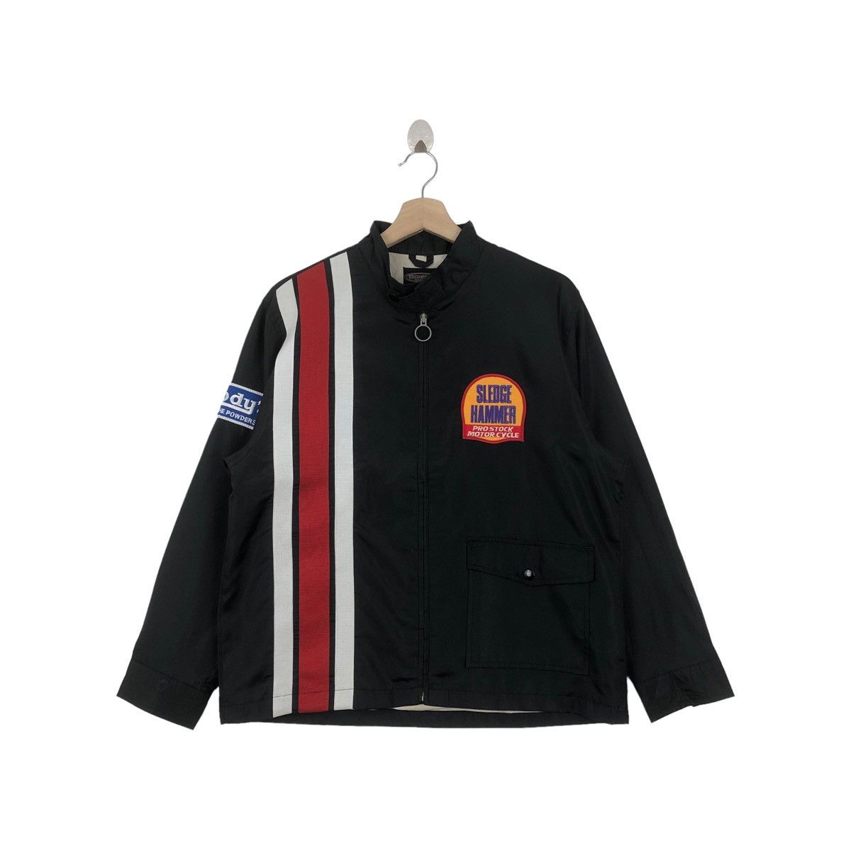 Vintage Pick!! Vtg SLEDGE HAMMER MOTORCYCLE Light Jacket Size US L / EU 52-54 / 3 - 1 Thumbnail
