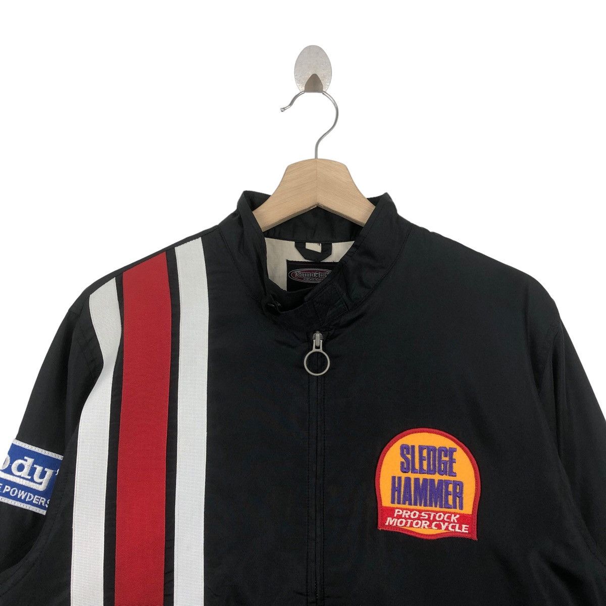 Vintage Pick!! Vtg SLEDGE HAMMER MOTORCYCLE Light Jacket Size US L / EU 52-54 / 3 - 2 Thumbnail