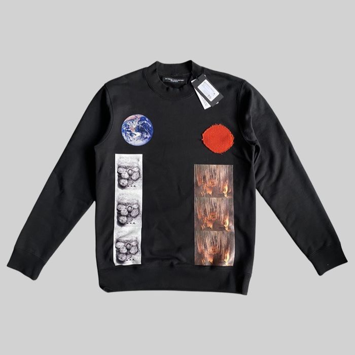 Raf Simons Raf Simons Archive Redux Patch Sterling Ruby Sweater